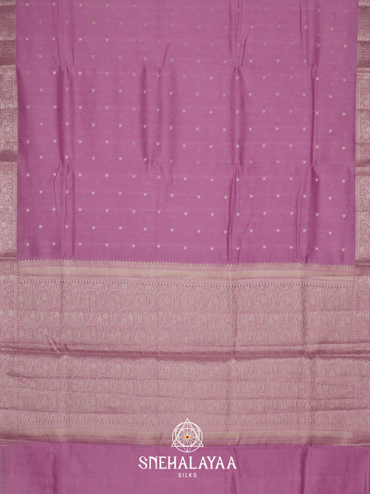Mauve Chanderi Saree