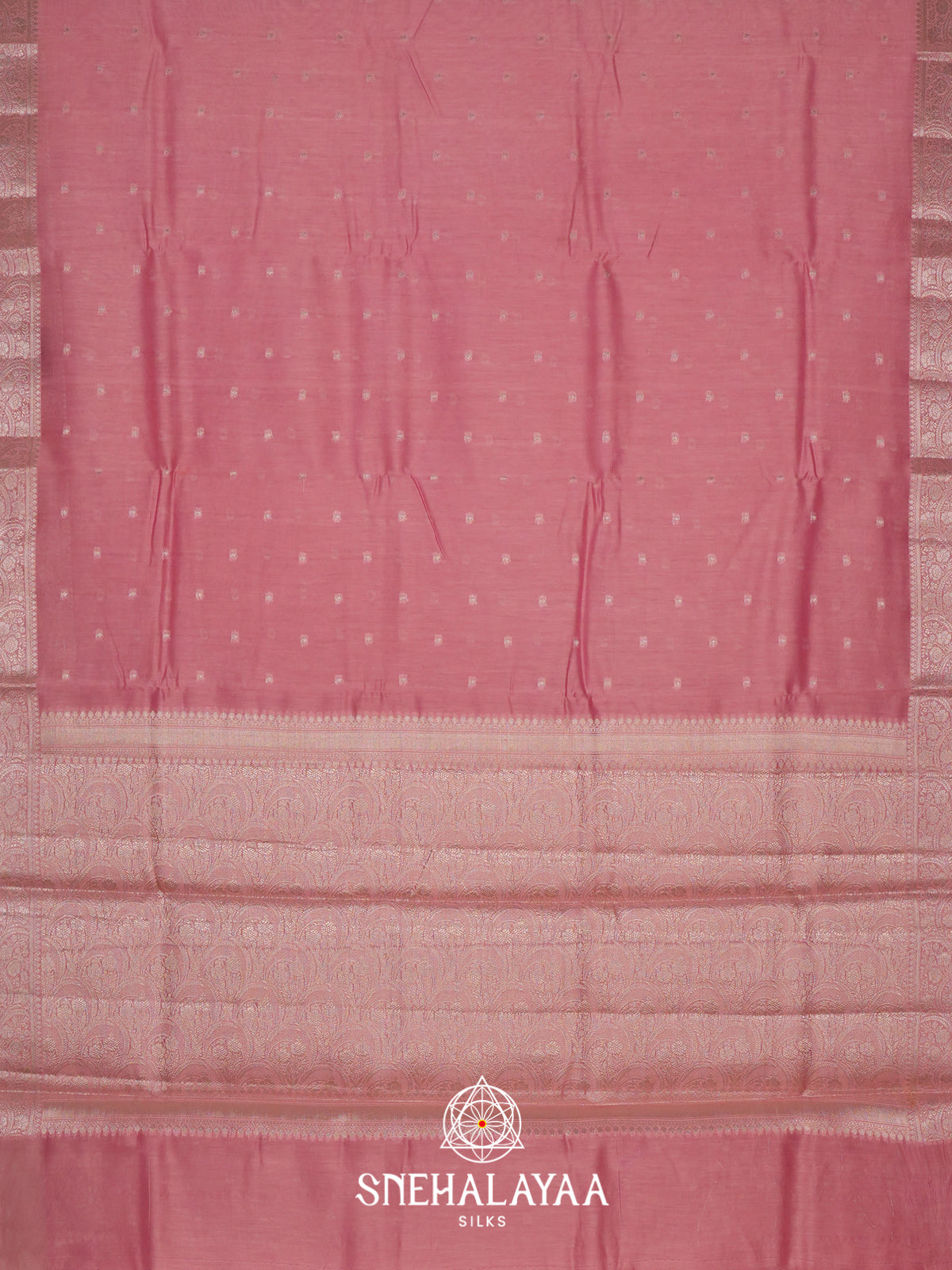 Onion Pink Chanderi Saree