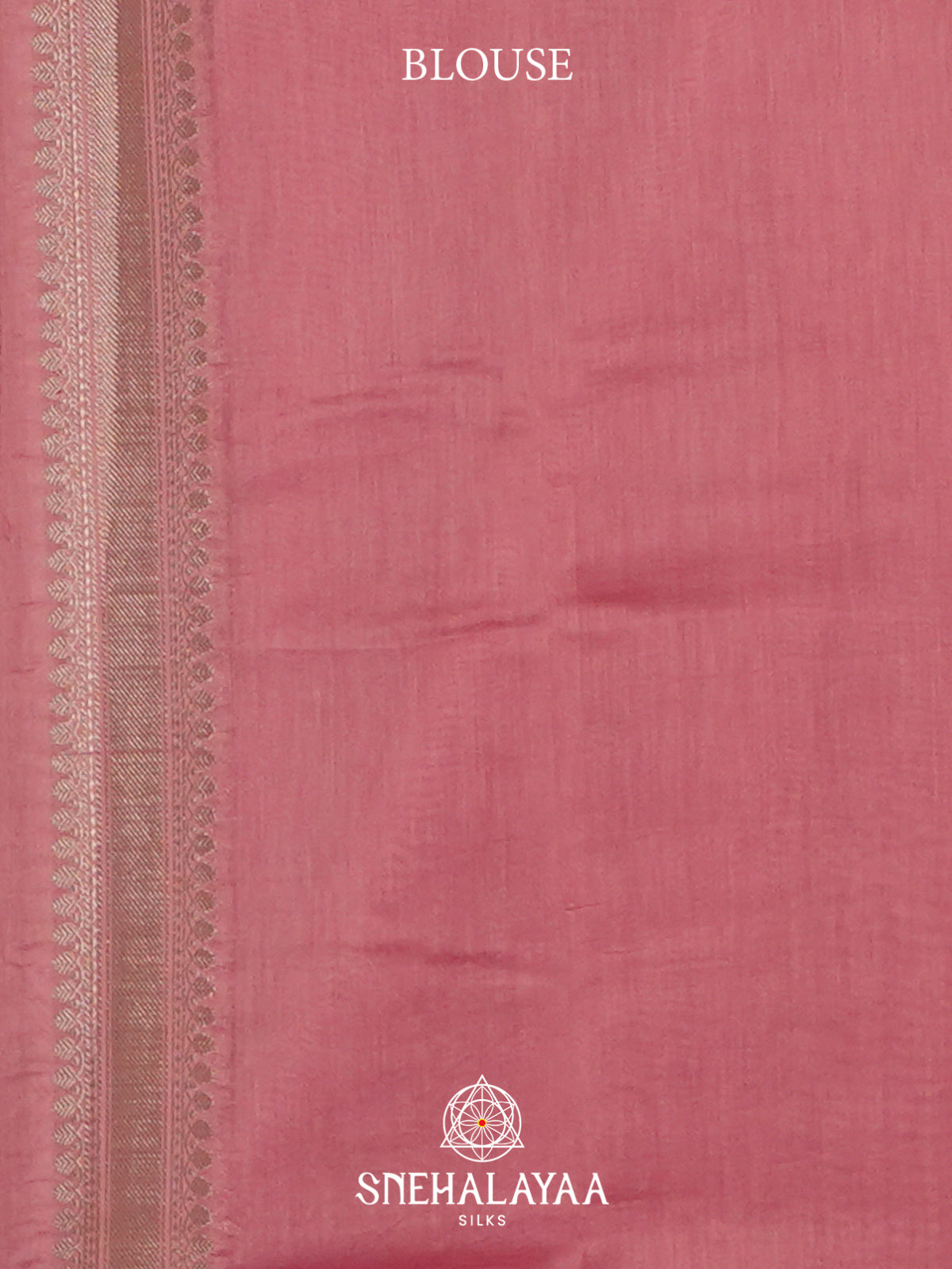 Onion Pink Chanderi Saree