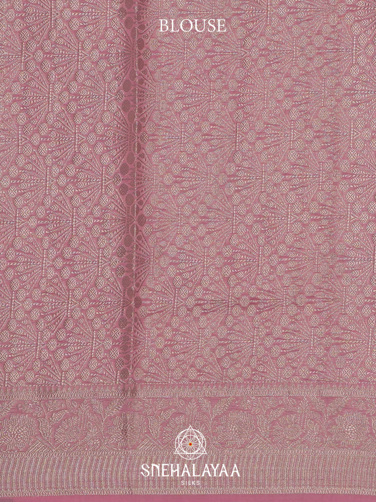 Pink Chanderi Saree