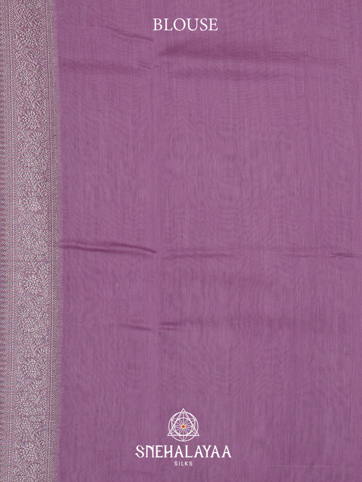 lavender Chanderi Saree