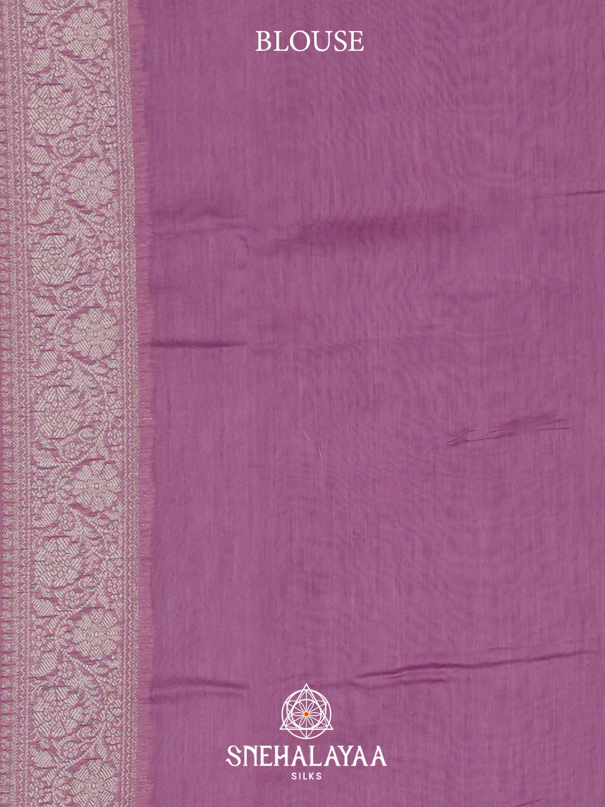 lavender Chanderi Saree