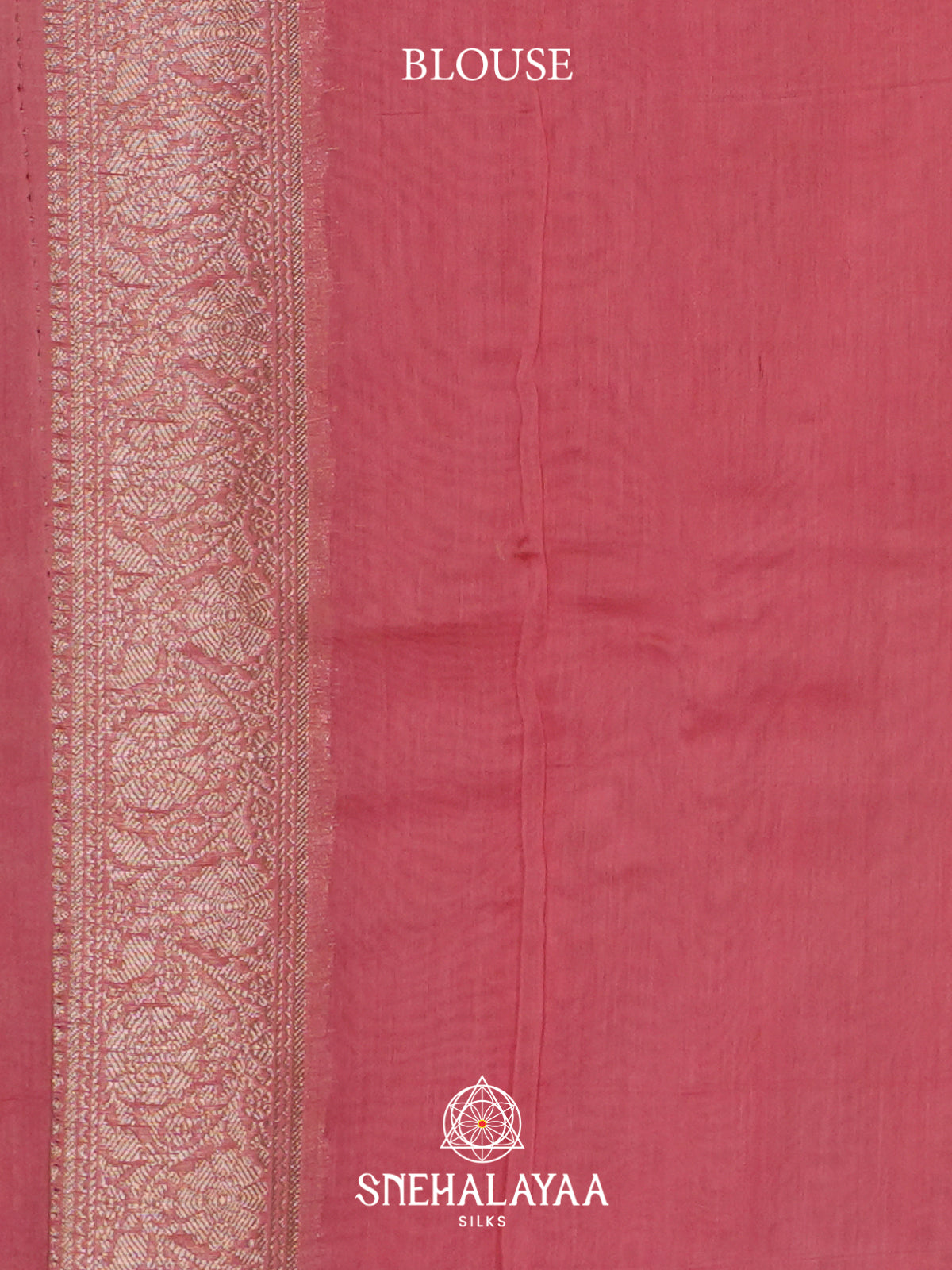 Peach Chanderi Saree