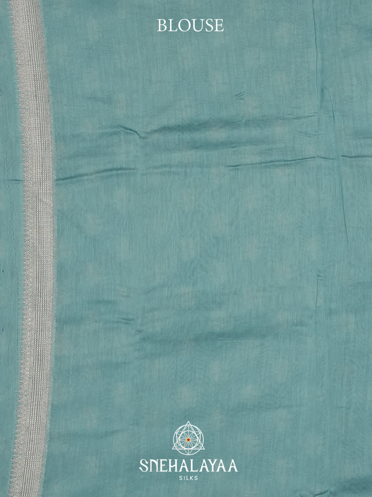 Seafoam Green Chanderi Saree