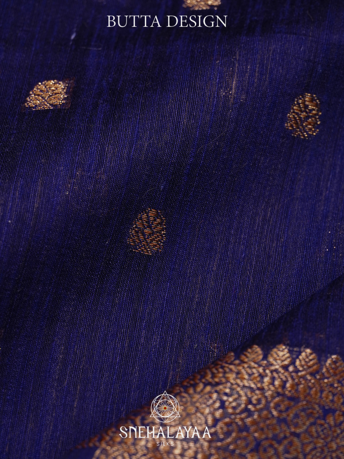 Blue  Matka Tussar Saree