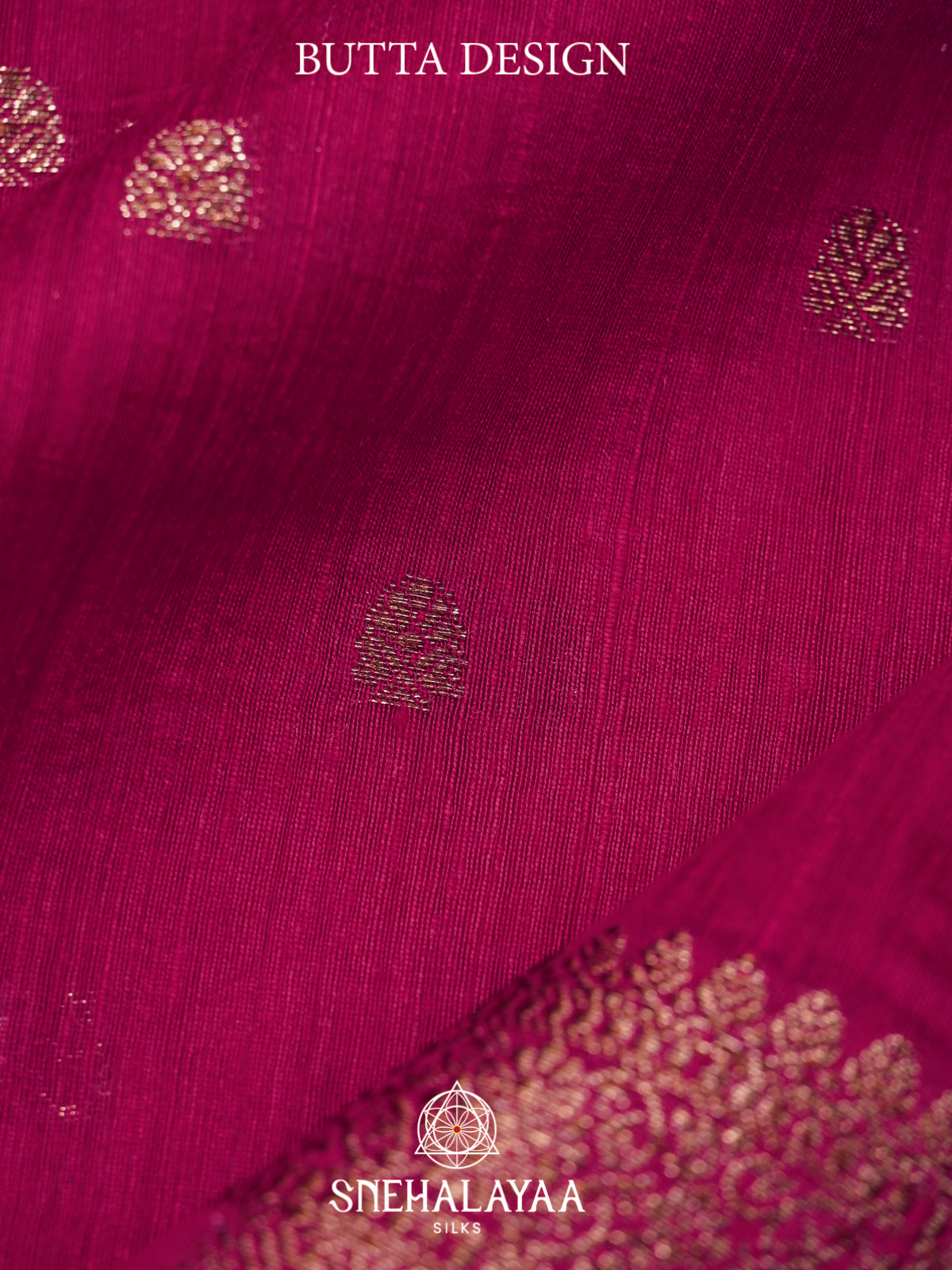 Magenta  Matka Tussar Saree