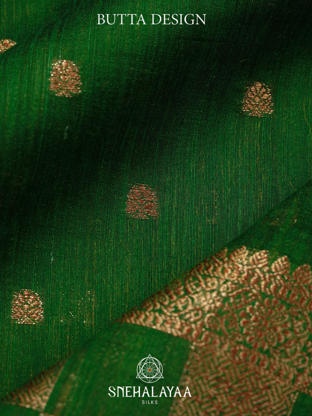 Green  Matka Tussar Saree