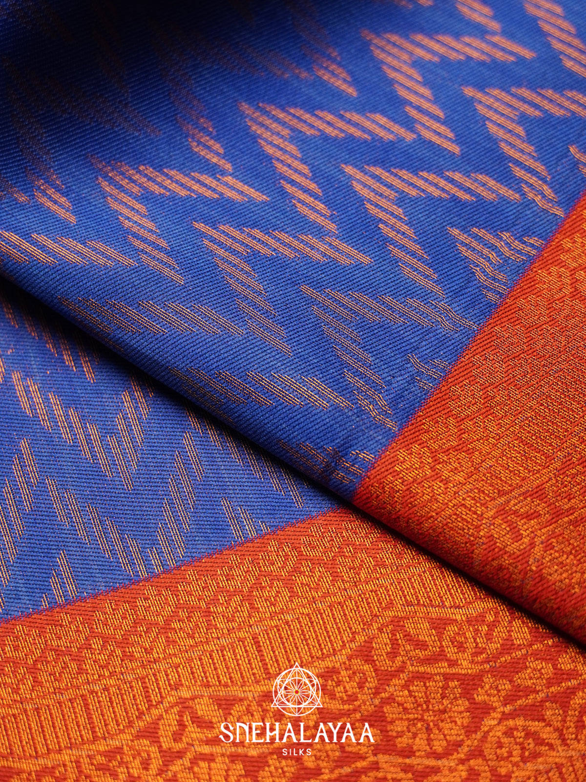 Royal Blue Art Silk Saree