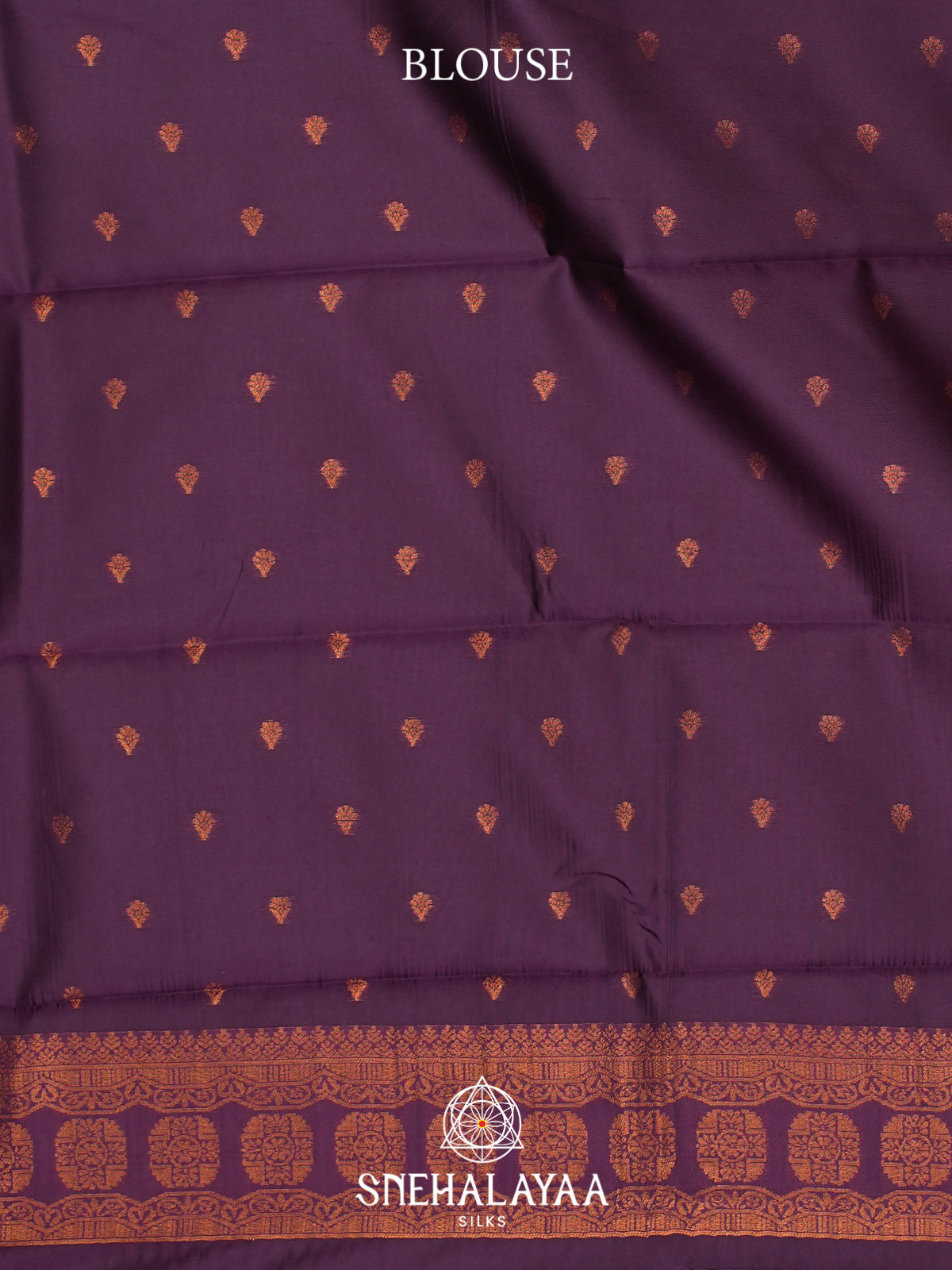 Crimson Red Art Silk Saree