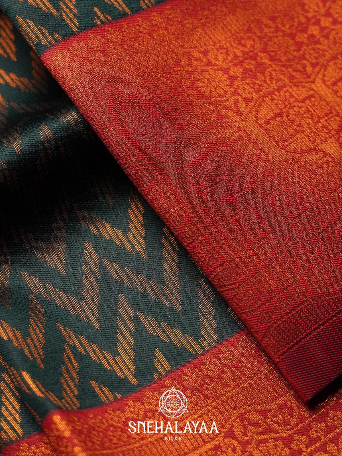 Green Art Silk Saree