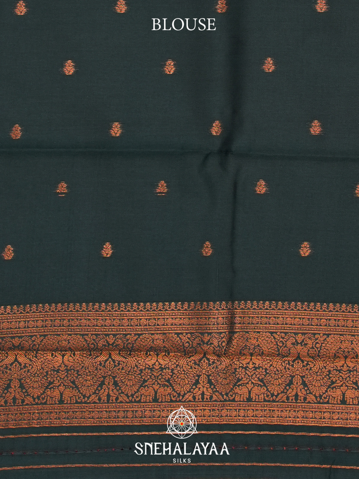Peach Art Silk Saree