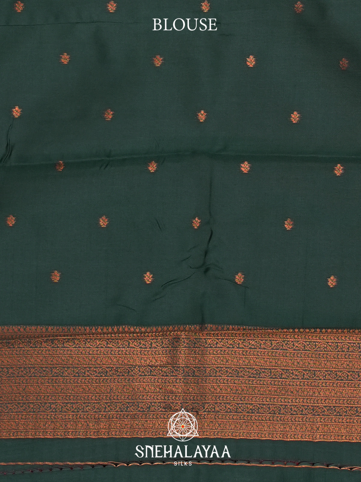 Rust Orange Art Silk Saree