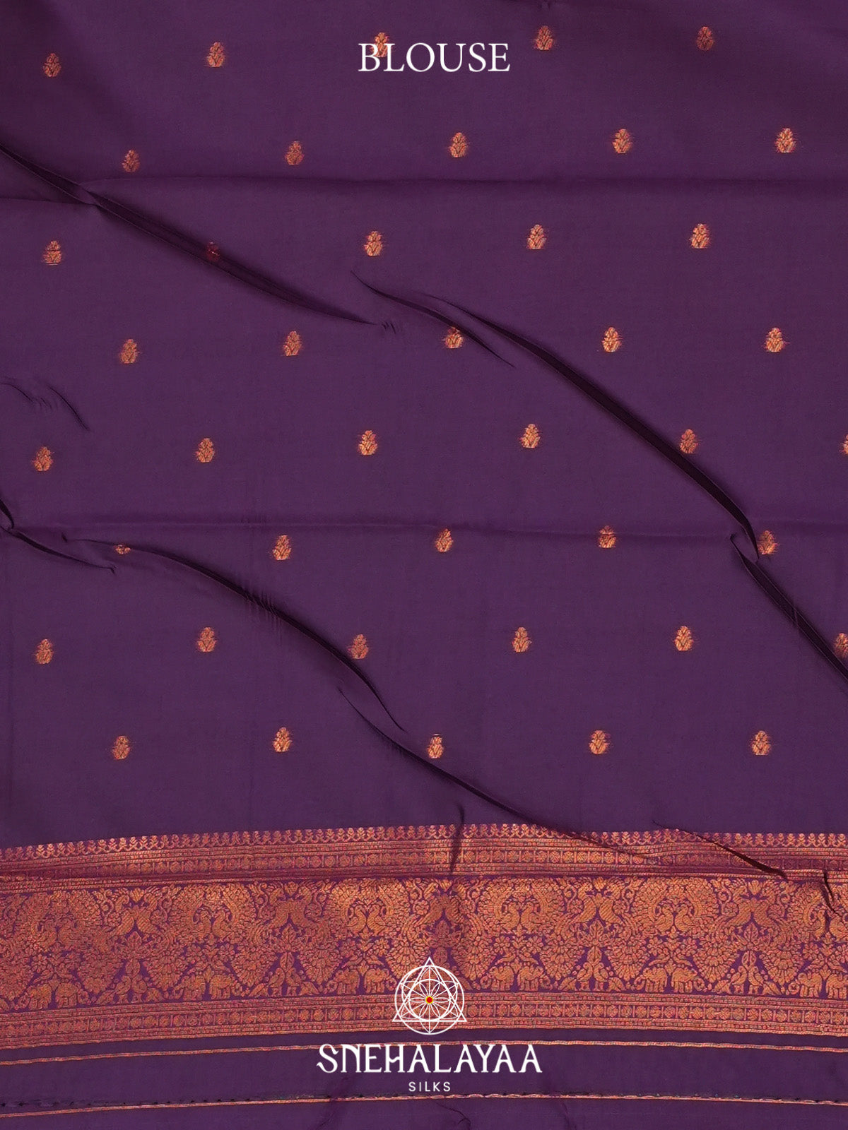 Peacock Blue Art Silk Saree