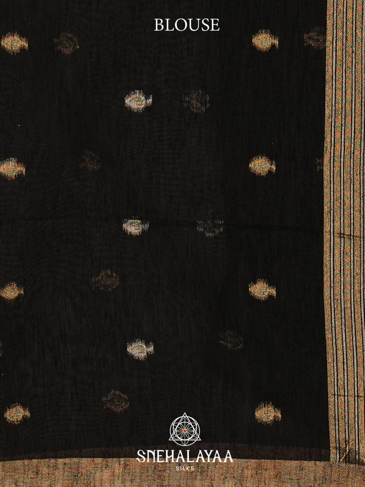 Black  Matka Tussar Saree