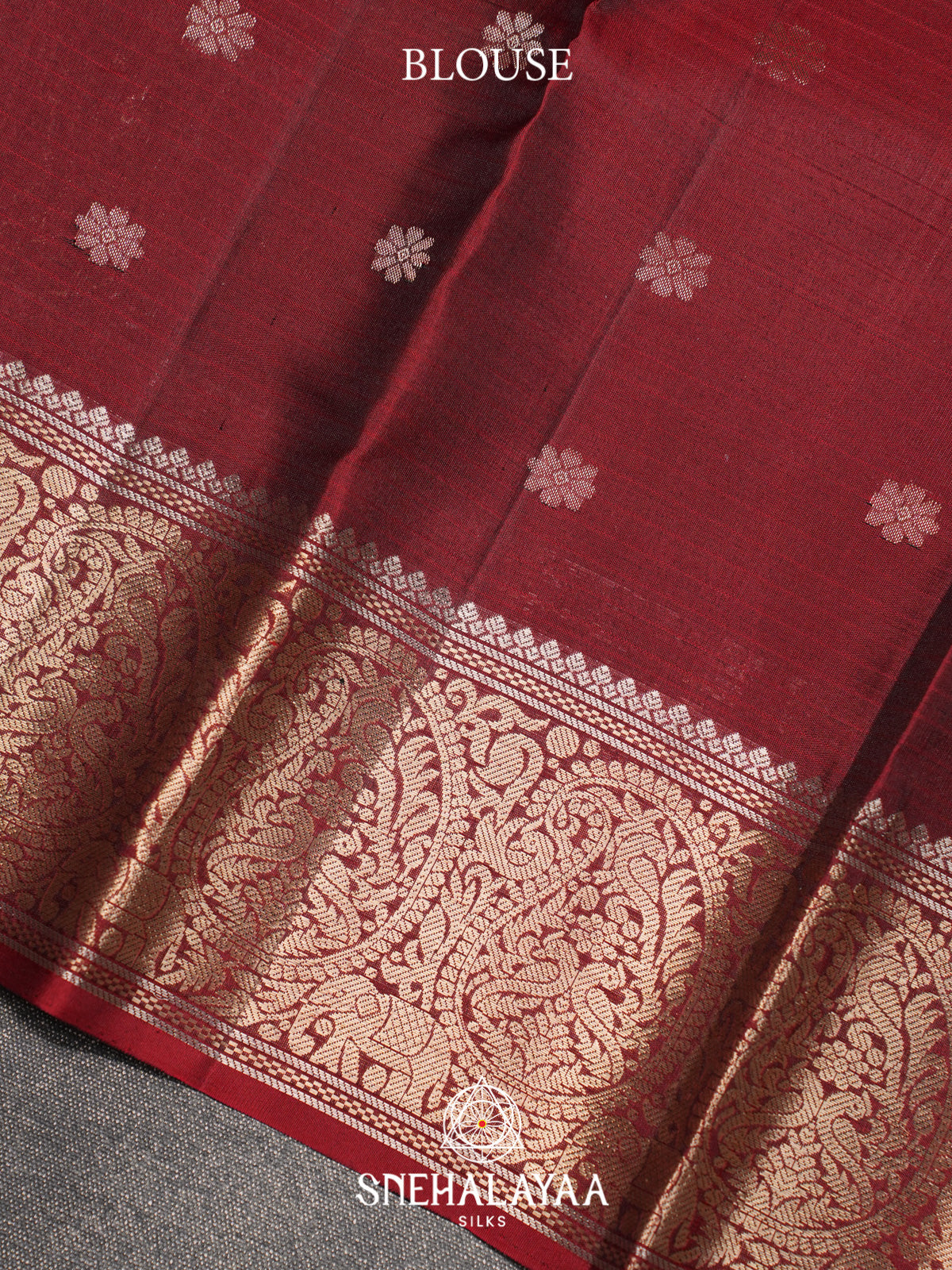 Forest Green Kanjivaram Silk Saree