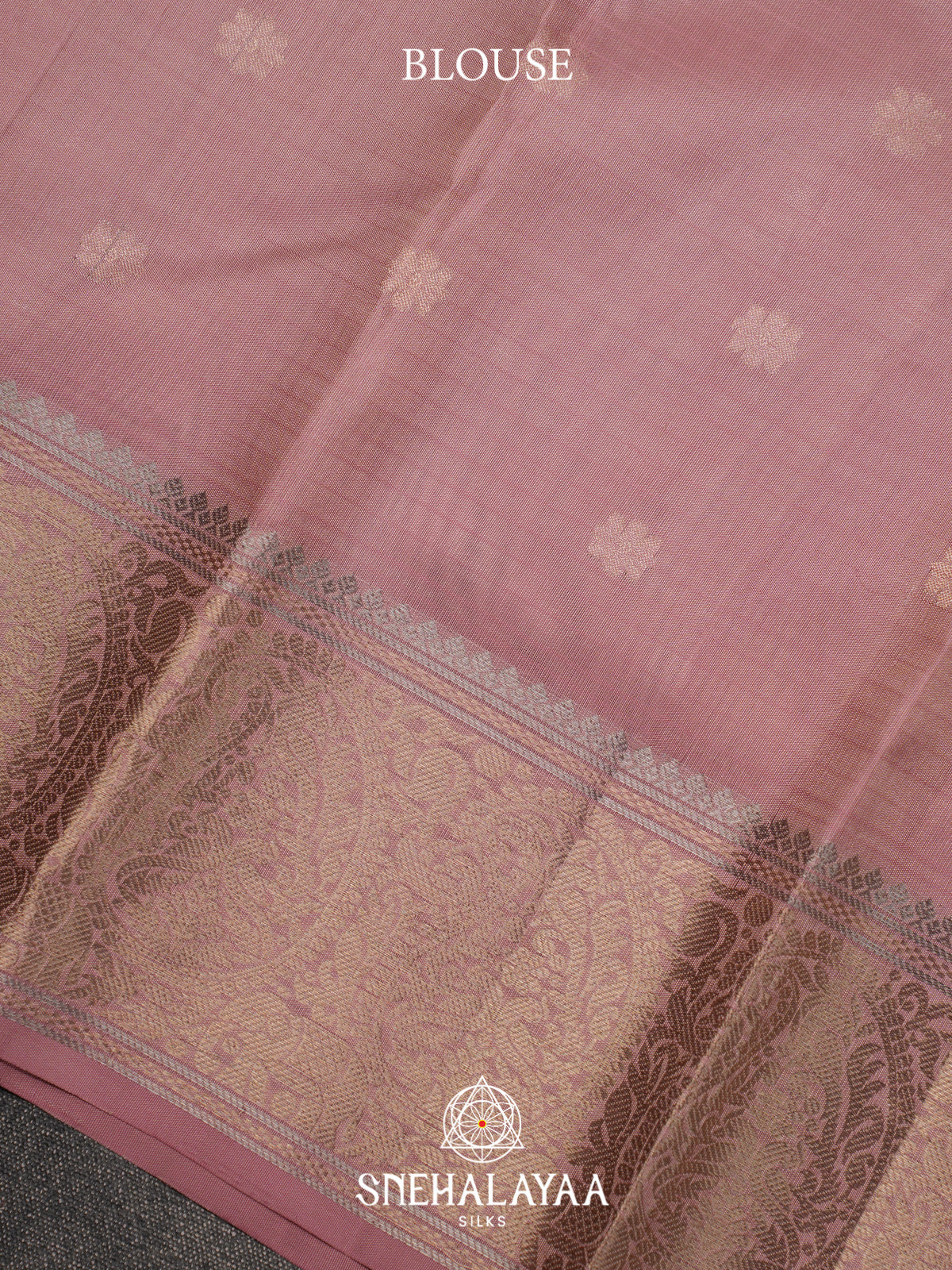 Cream Kanjivaram Silk Saree