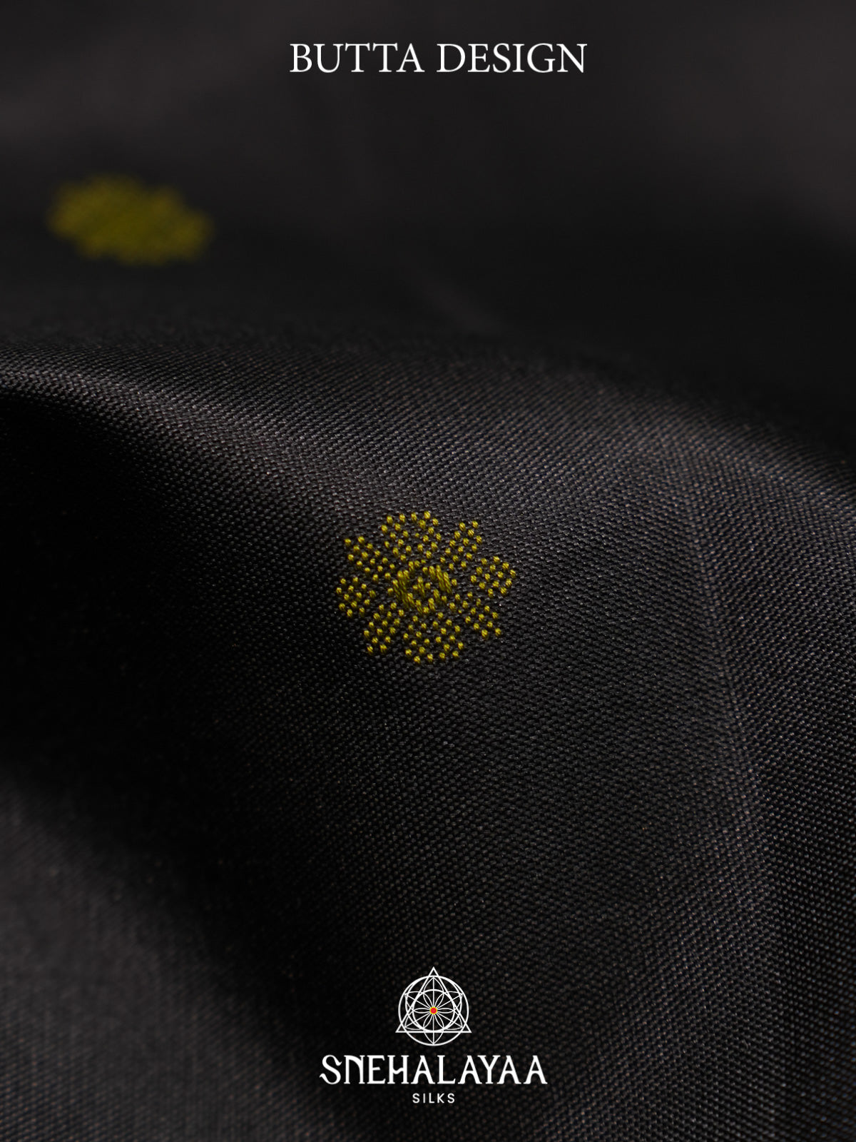 Black Kanjivaram Silk Saree