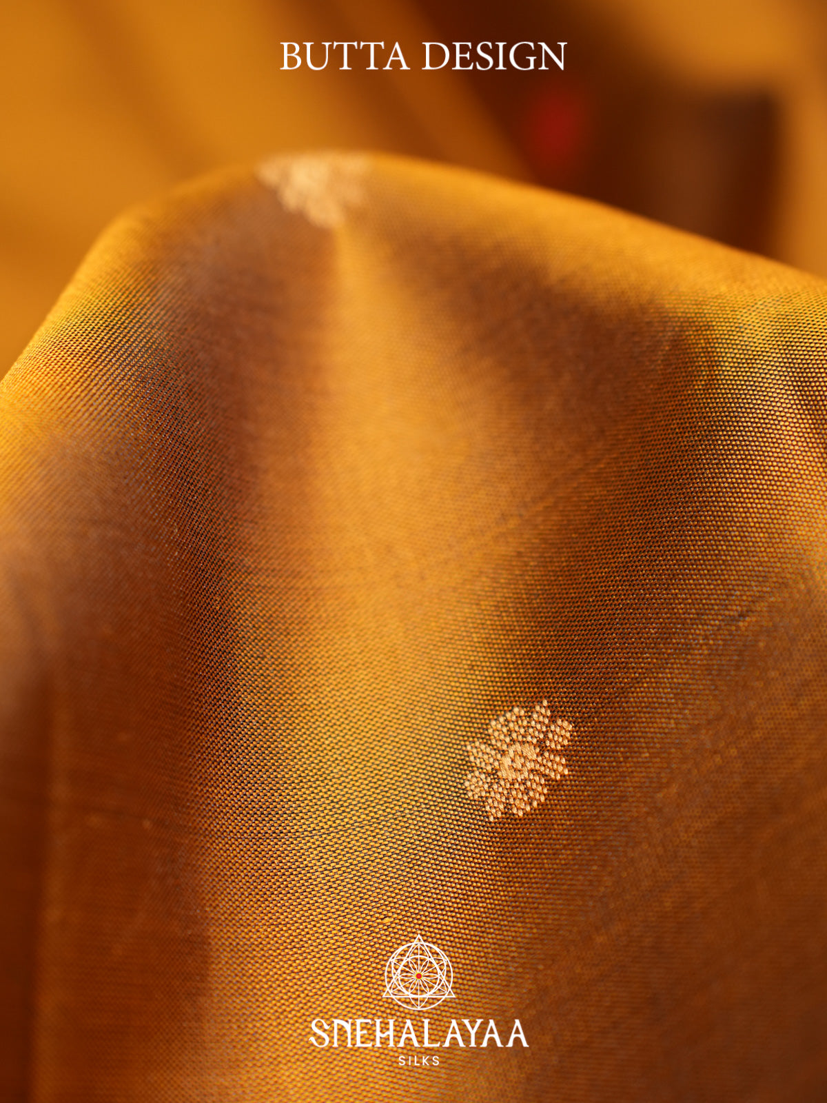 Mustard Yellow Kanjivaram Silk Saree