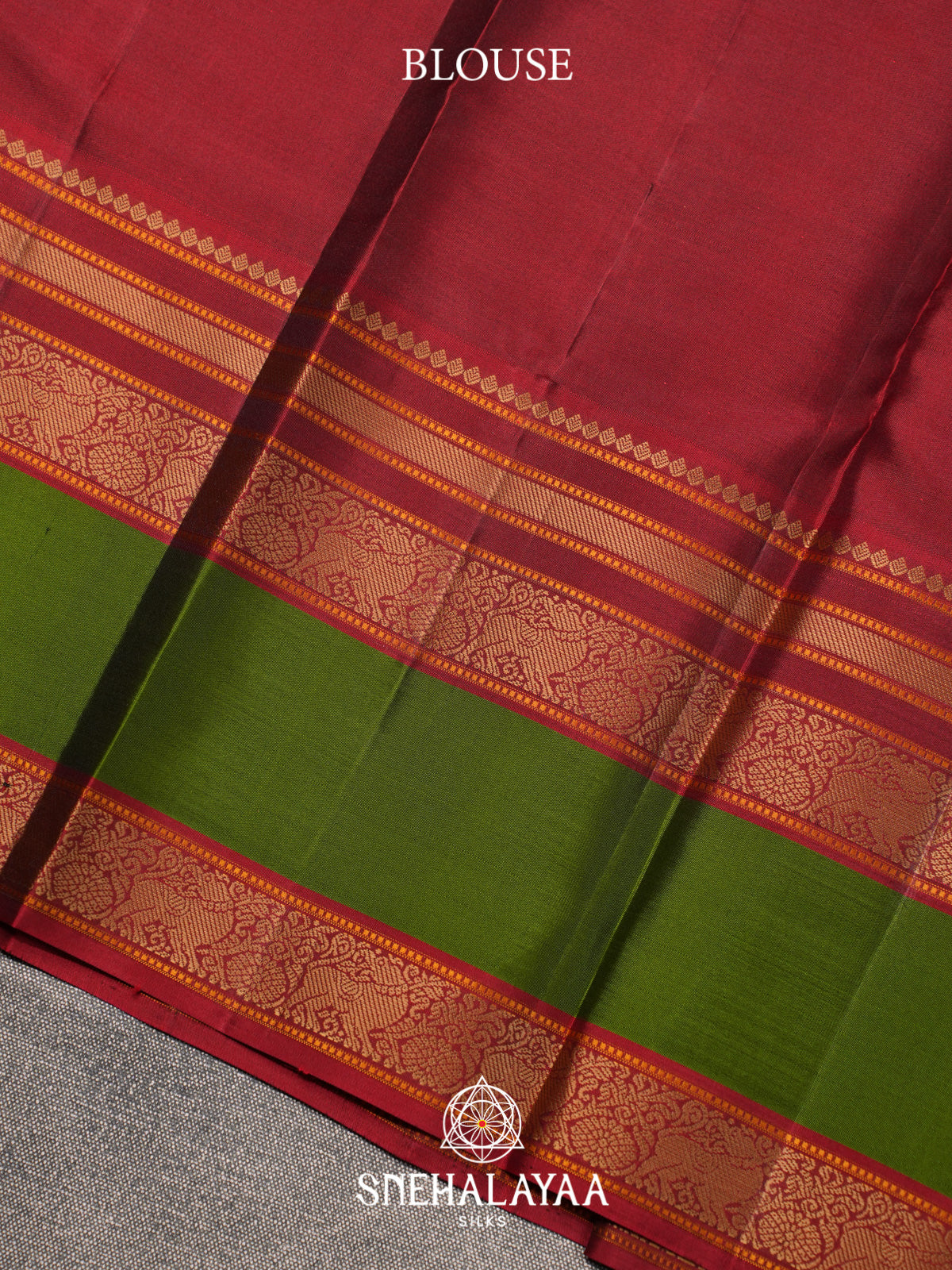 Mustard Yellow Kanjivaram Silk Saree