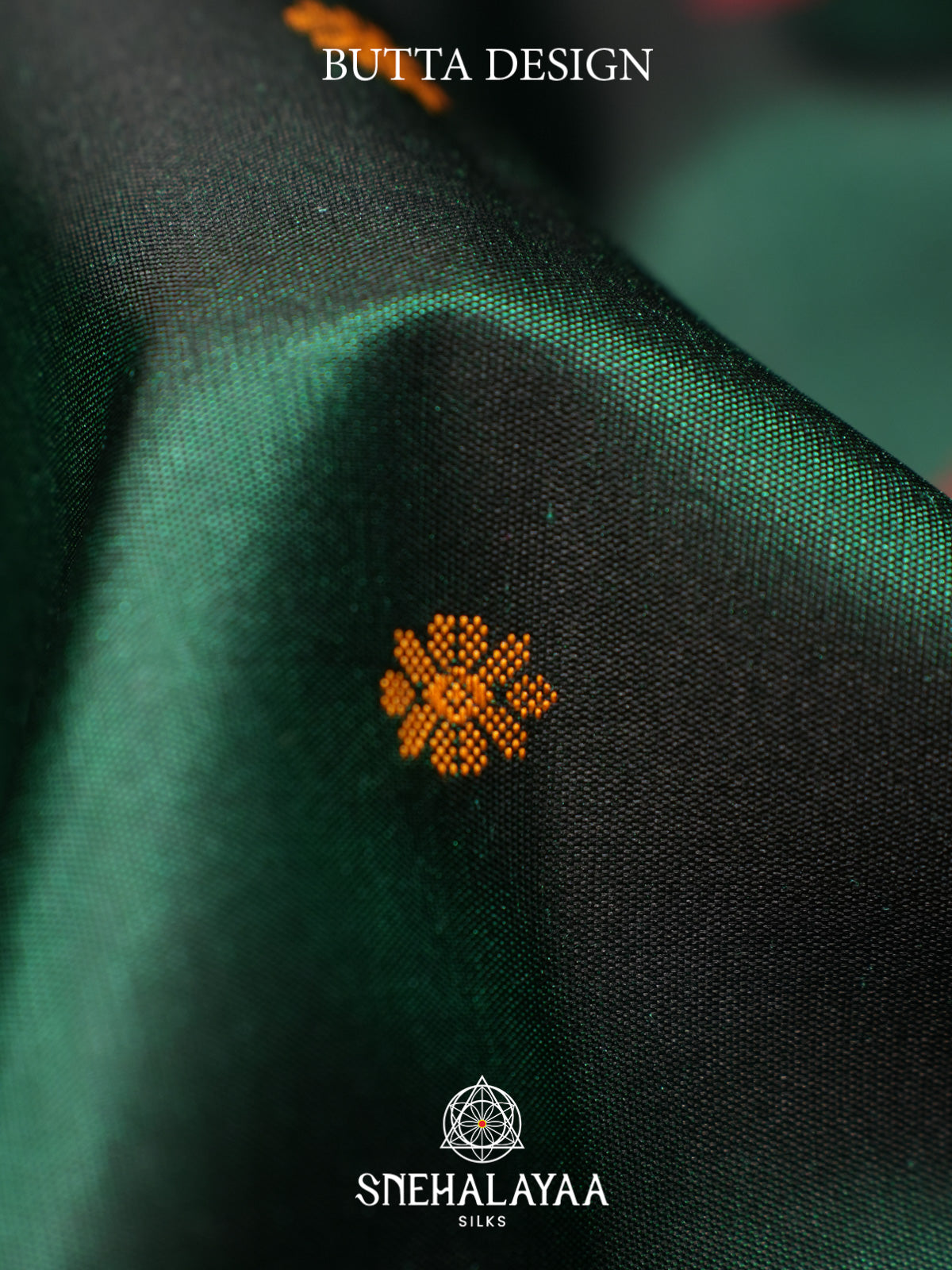 Forest Green Kanjivaram Silk Saree