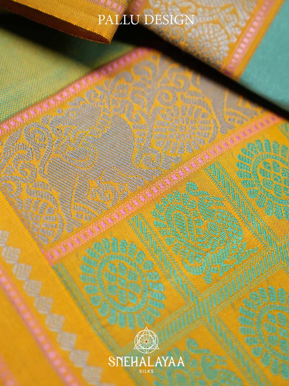Beige Kanjivaram Silk Saree