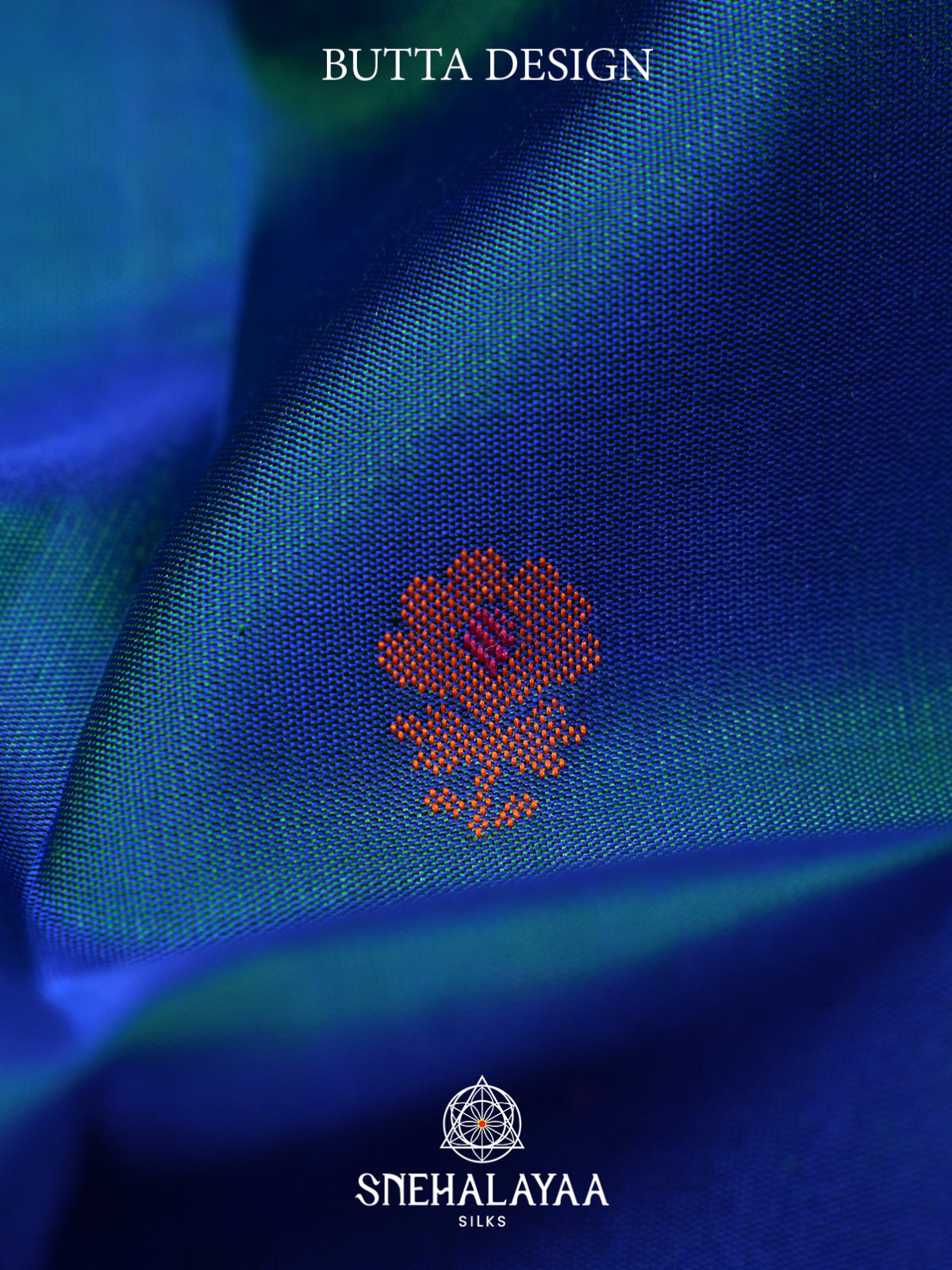 Navy Blue Kanjivaram Silk Saree