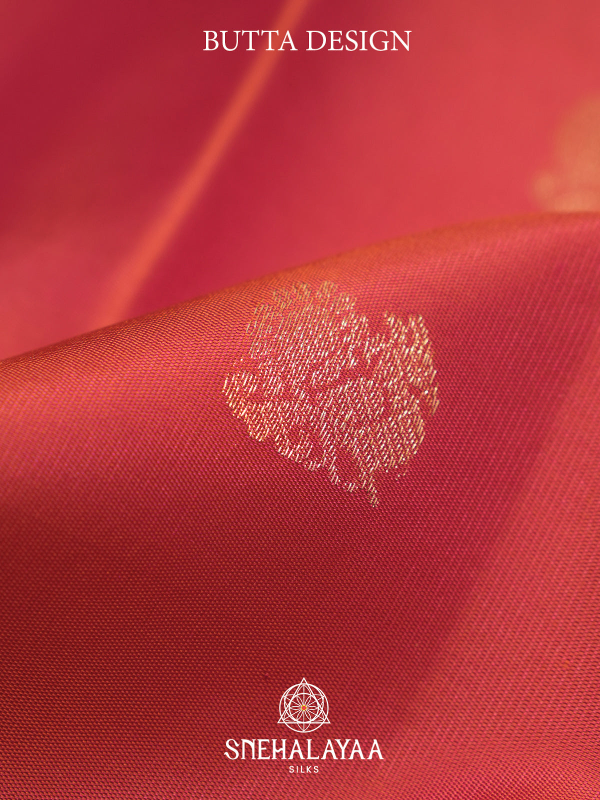 Ruby Pink Kanjivaram Silk Saree
