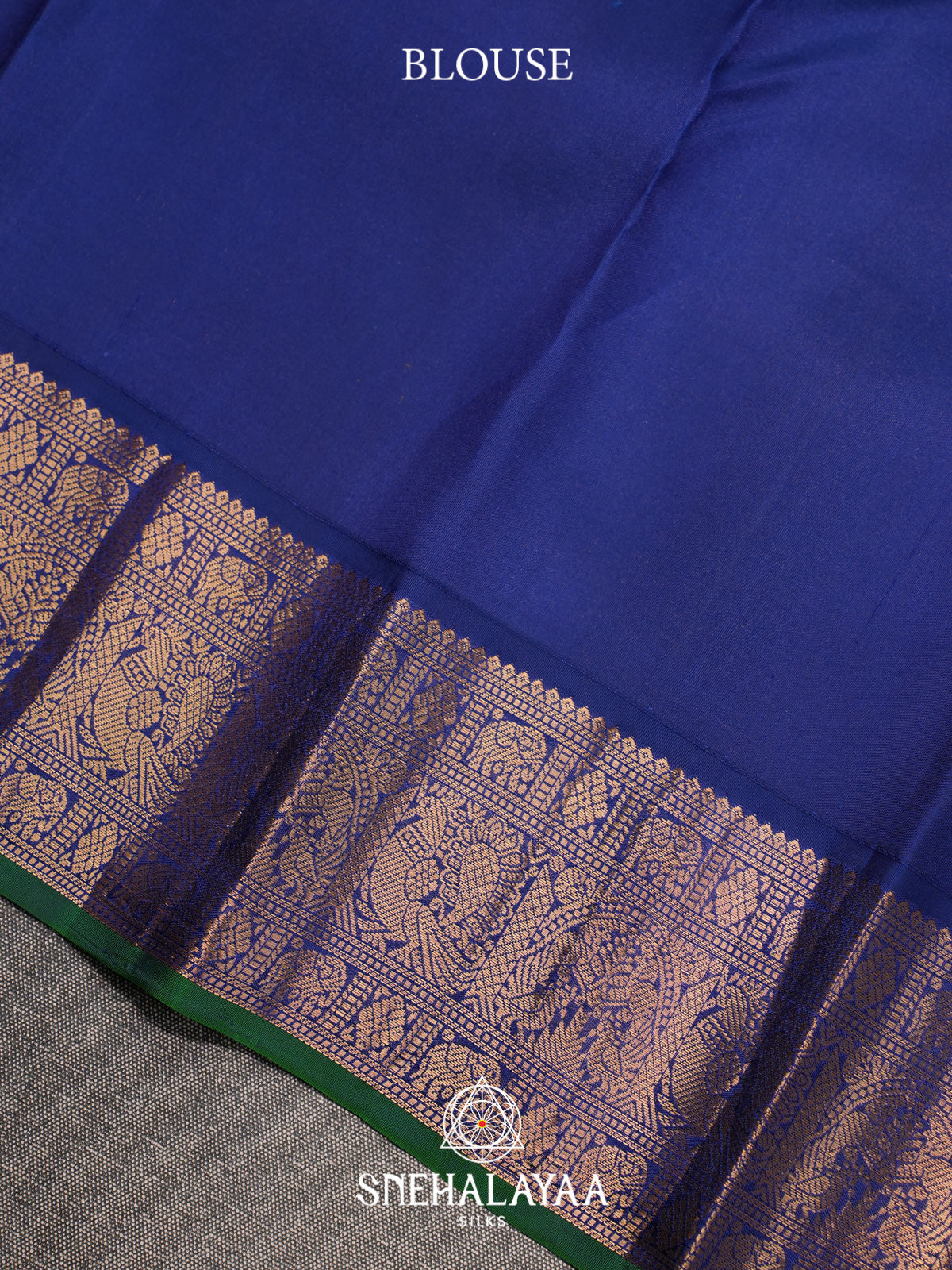 Orange Kanjivaram Silk Saree