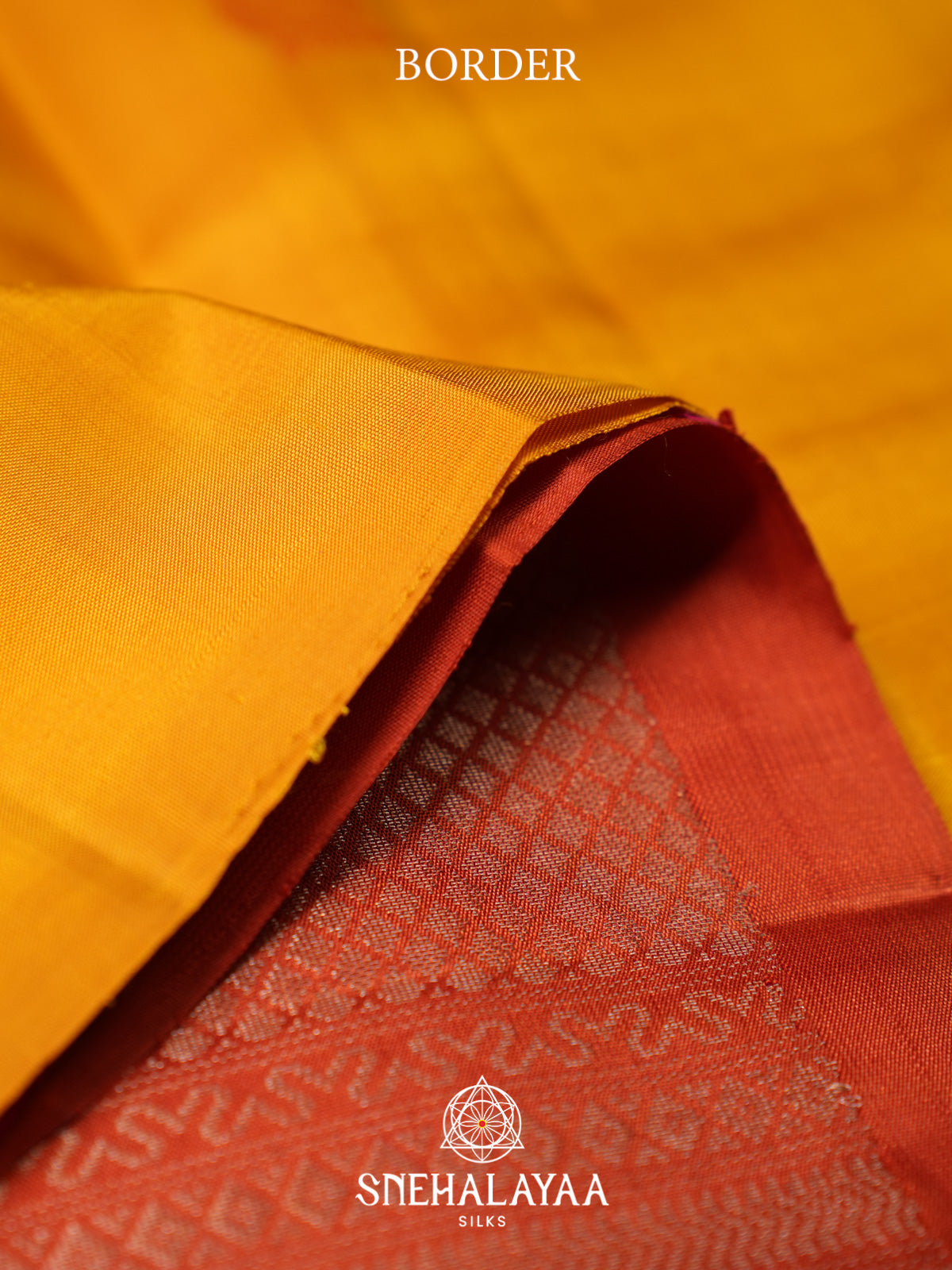 Mango Yellow Kanjivaram Silk Saree