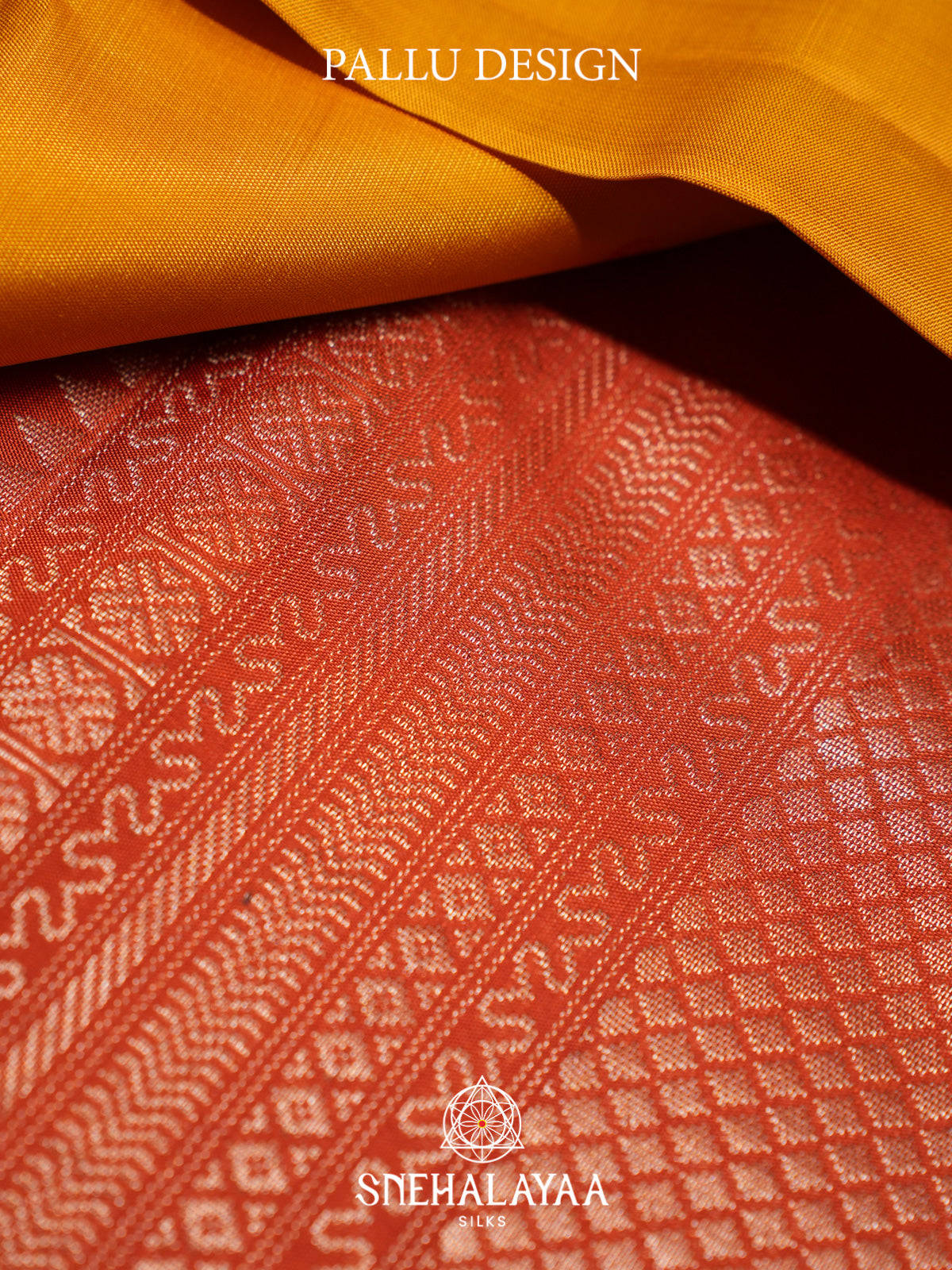 Mango Yellow Kanjivaram Silk Saree