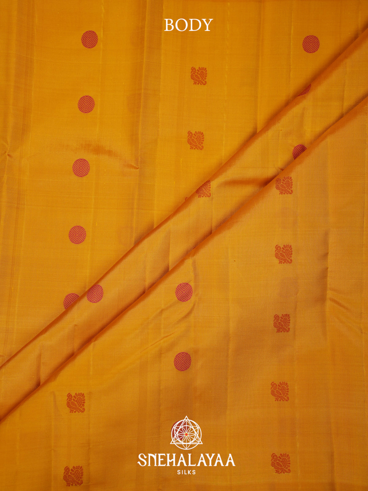 Mango Yellow Kanjivaram Silk Saree