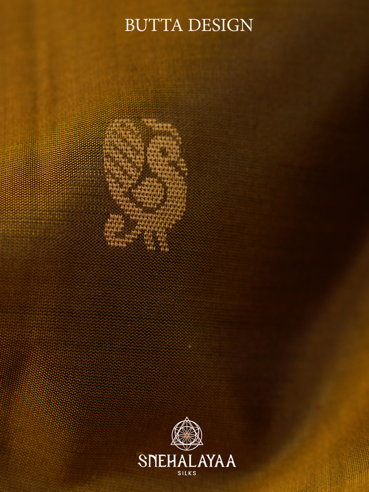 Mustard Kanjivaram Silk Saree