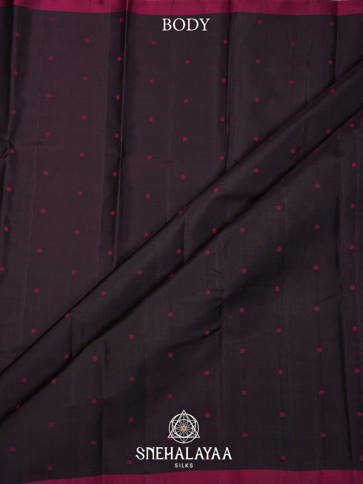 Wine Kanjivaram Silk Saree