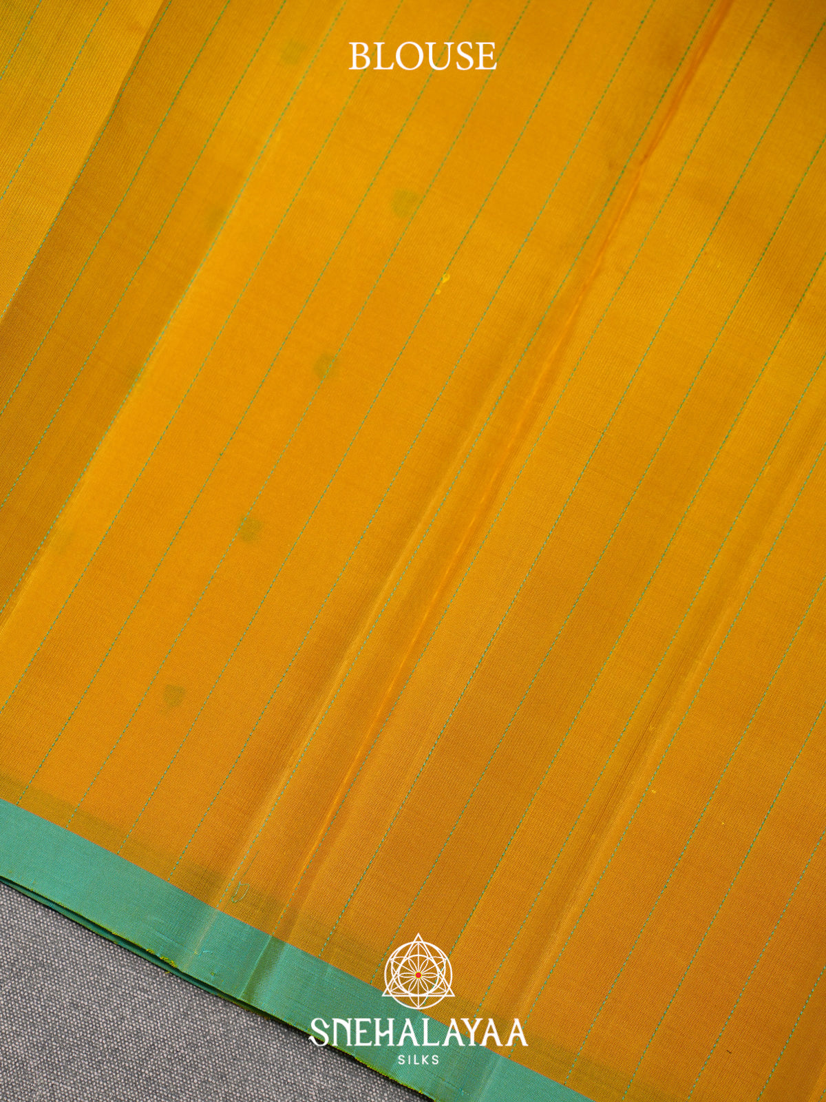 Yellow Kanjivaram Silk Saree