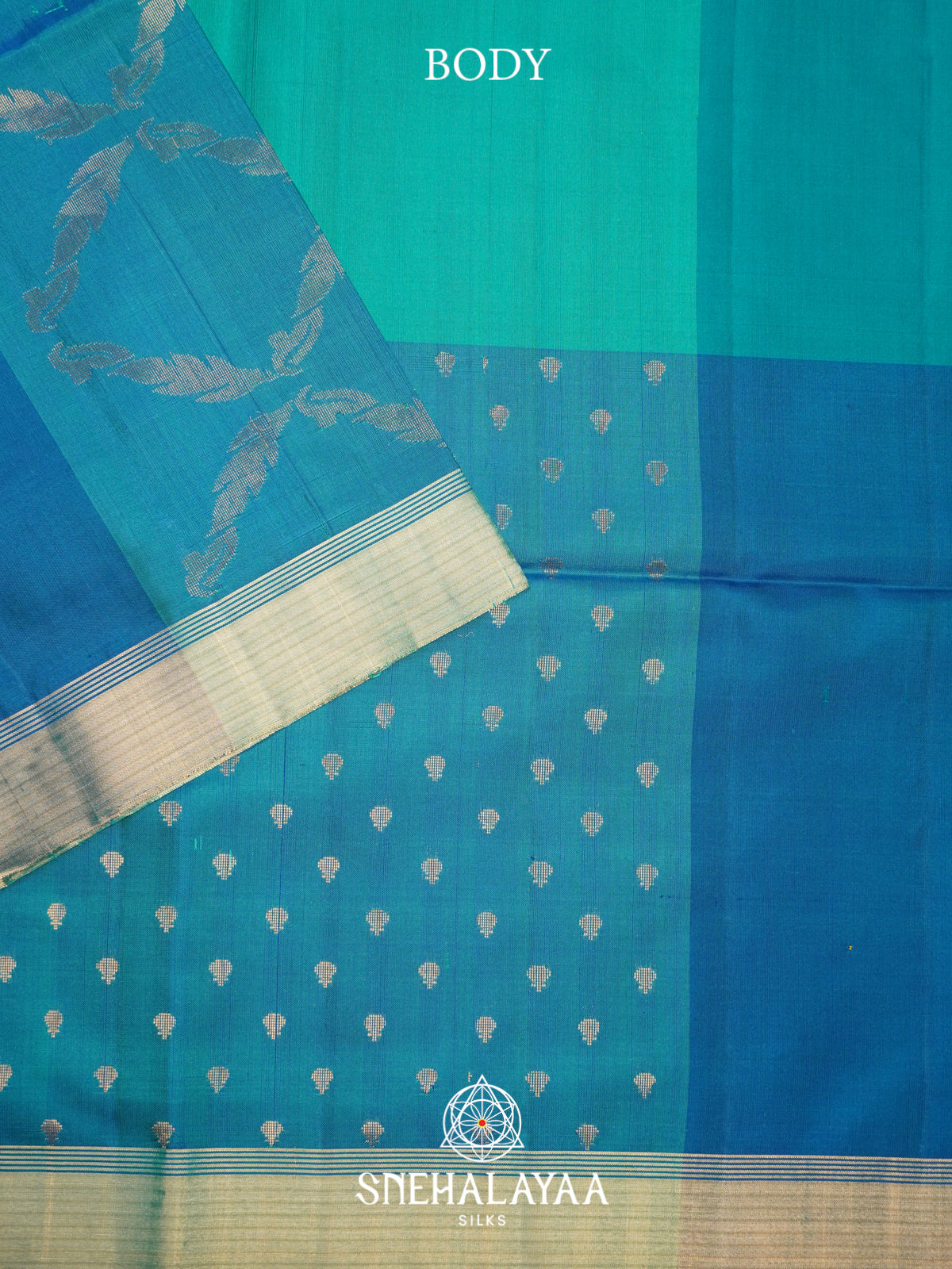 Blue Soft Silk Saree