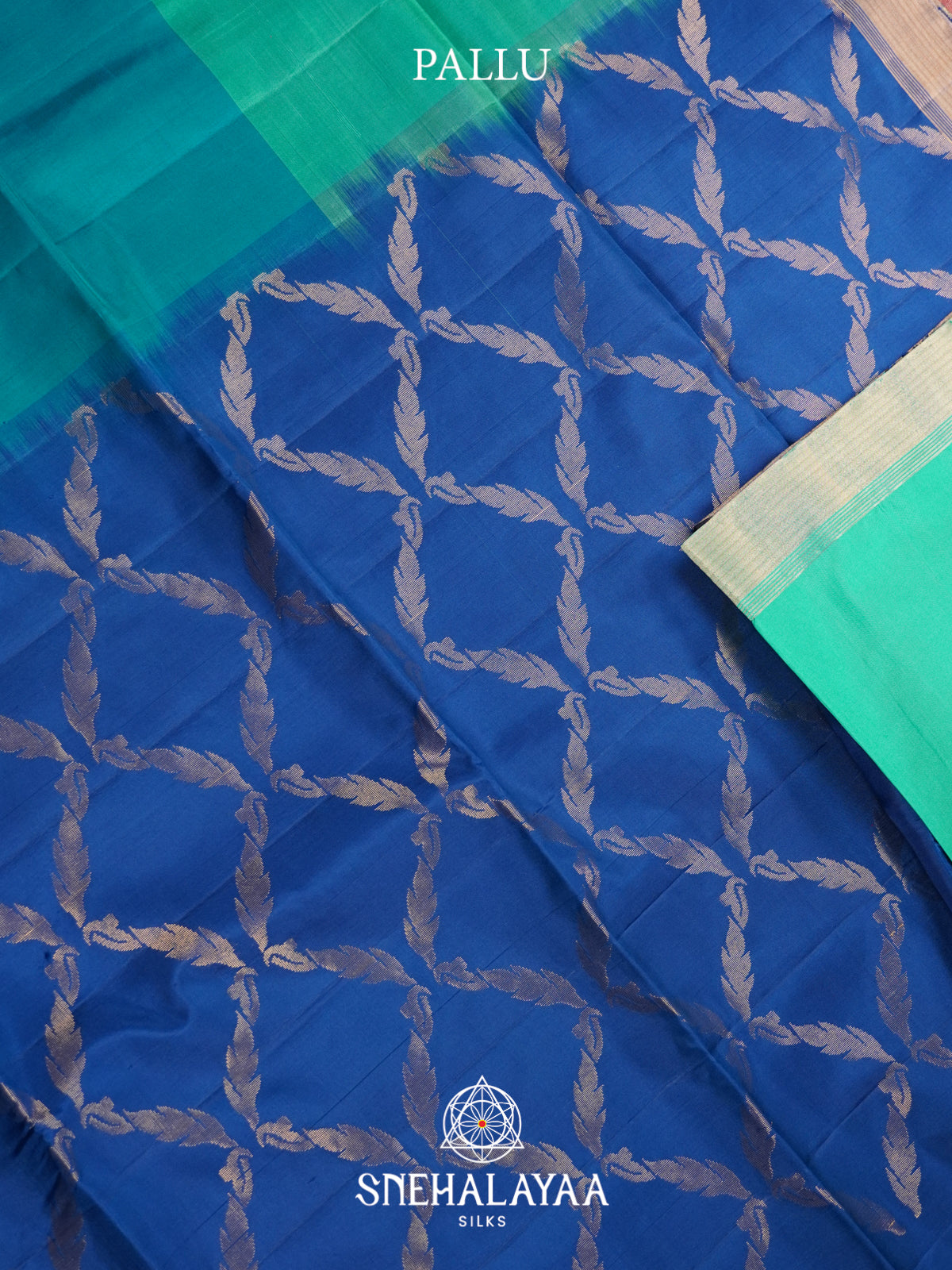 Blue Soft Silk Saree