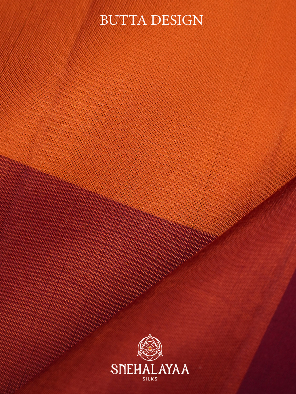 Rust Orange Soft Silk Saree