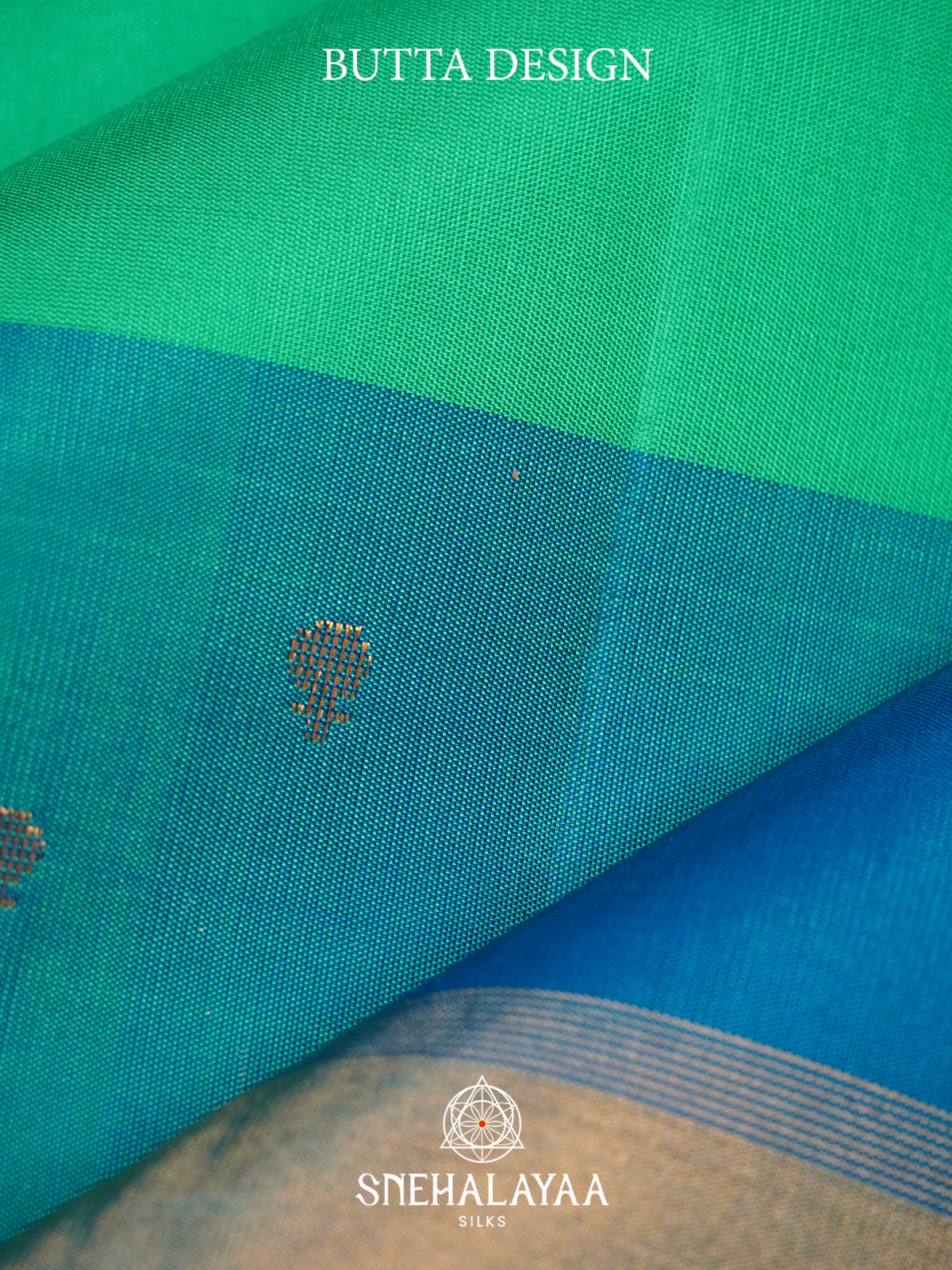 Teal Green Soft Silk Saree
