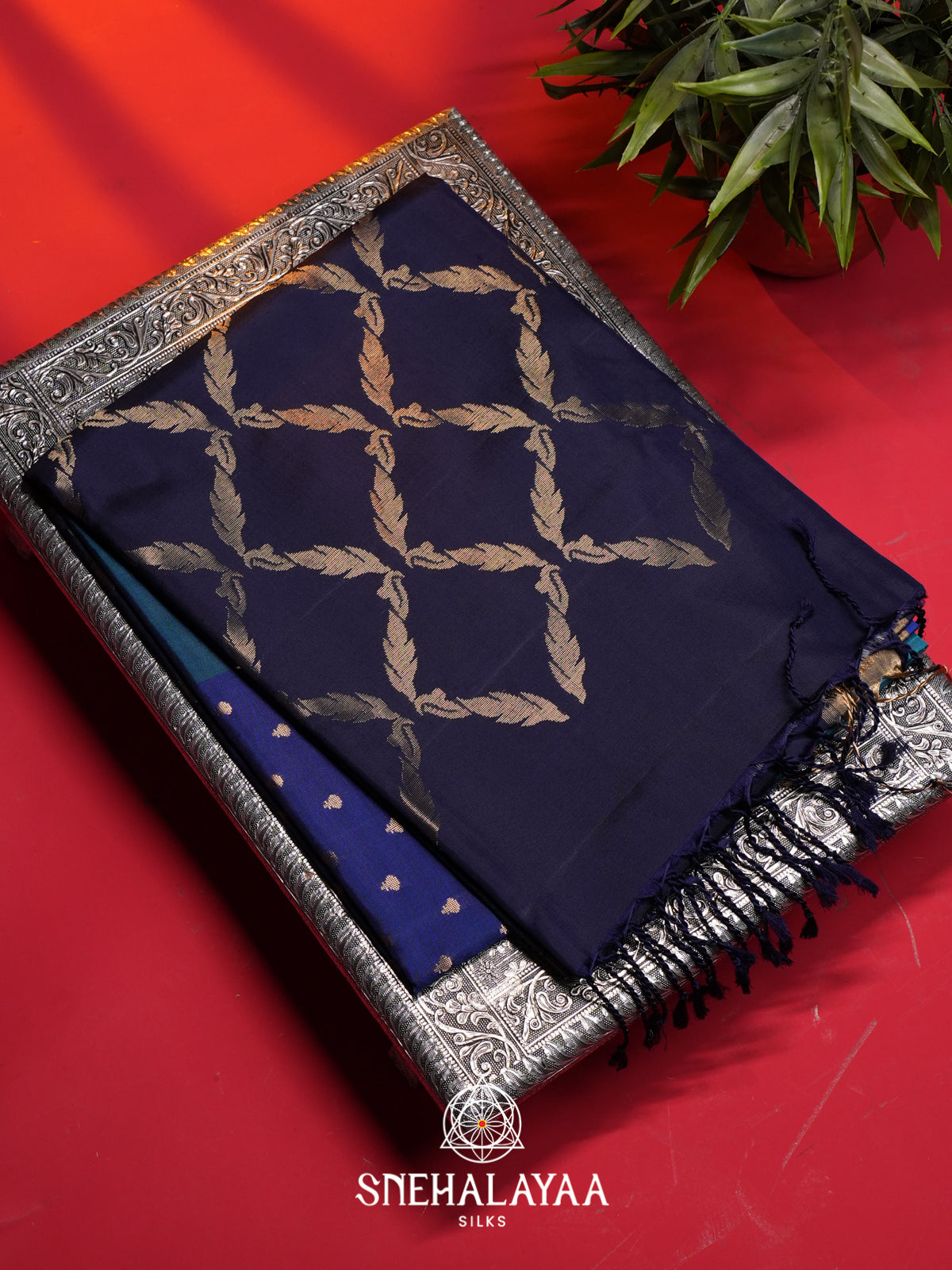 Blue Soft Silk Saree