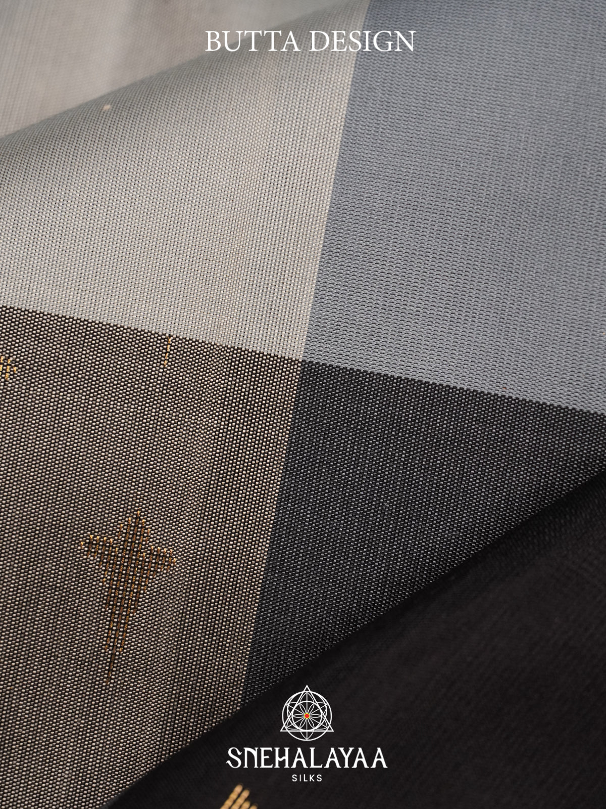Grey Soft Silk Saree