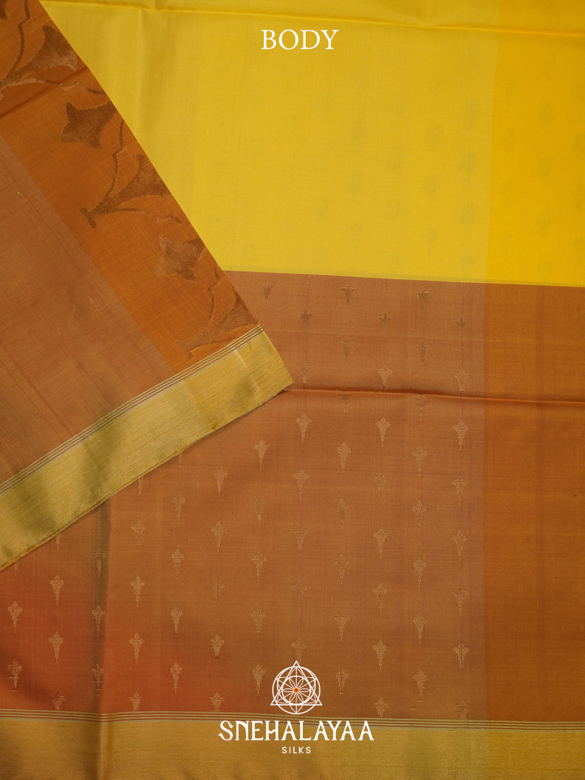 Yellow Soft Silk Saree