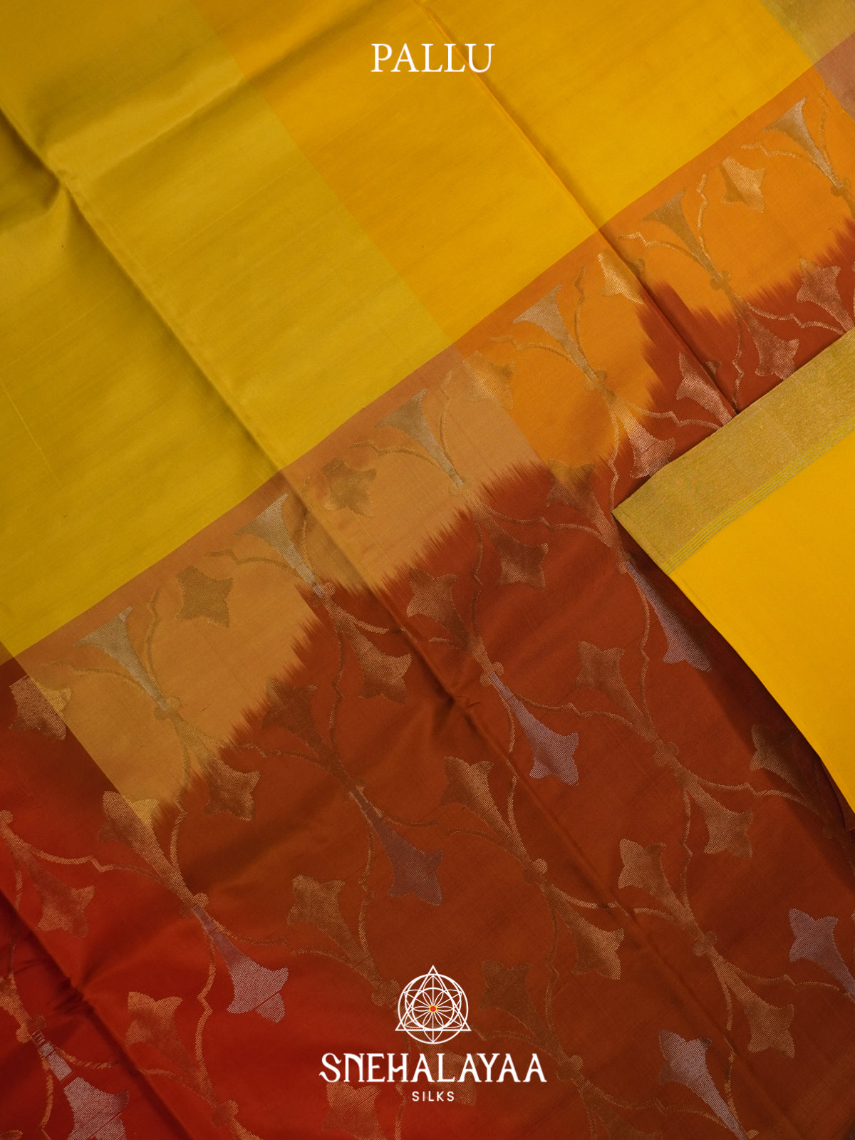 Yellow Soft Silk Saree