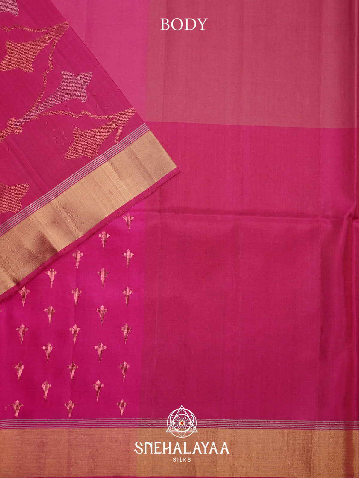 Pink Soft Silk Saree
