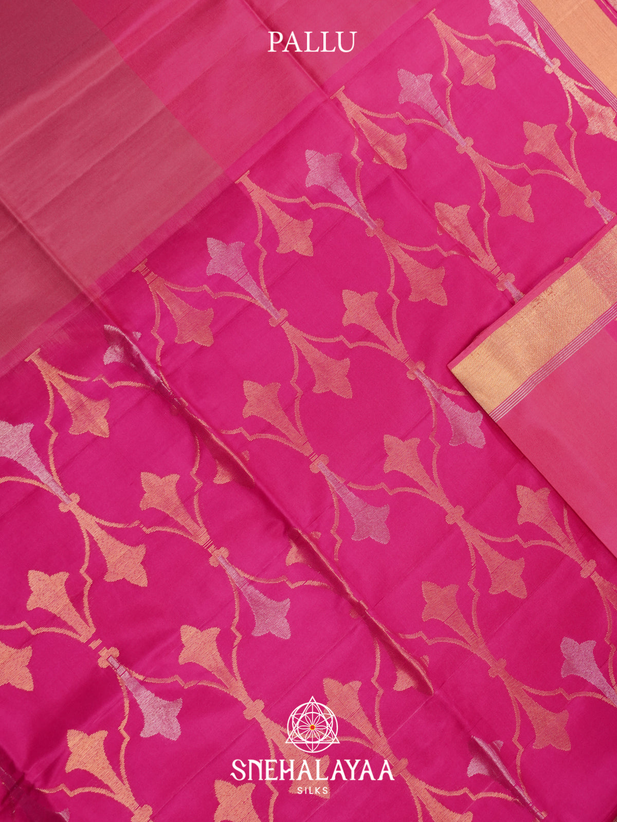 Pink Soft Silk Saree