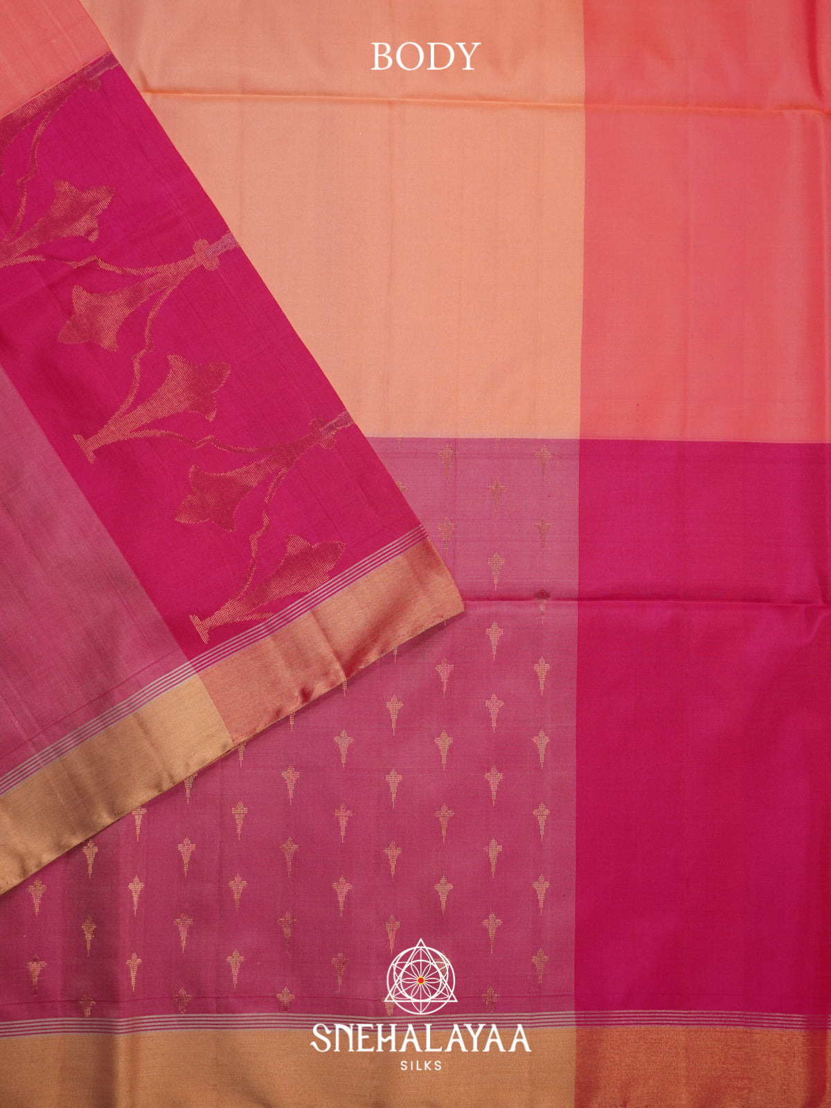 Pink Soft Silk Saree