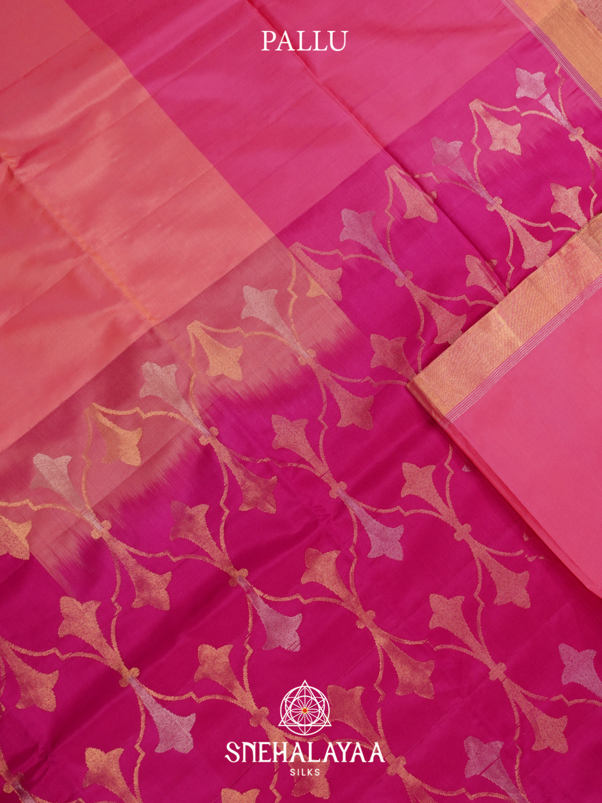 Pink Soft Silk Saree