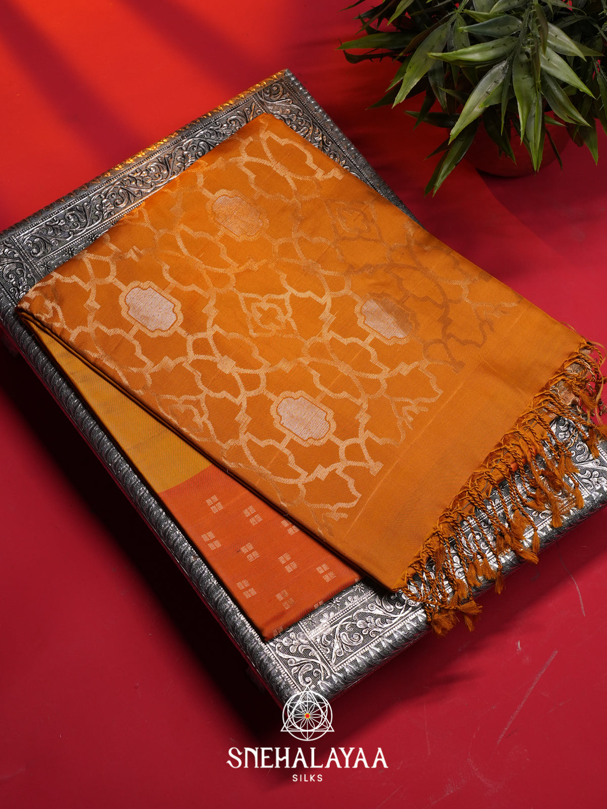 Yellow Soft Silk Saree