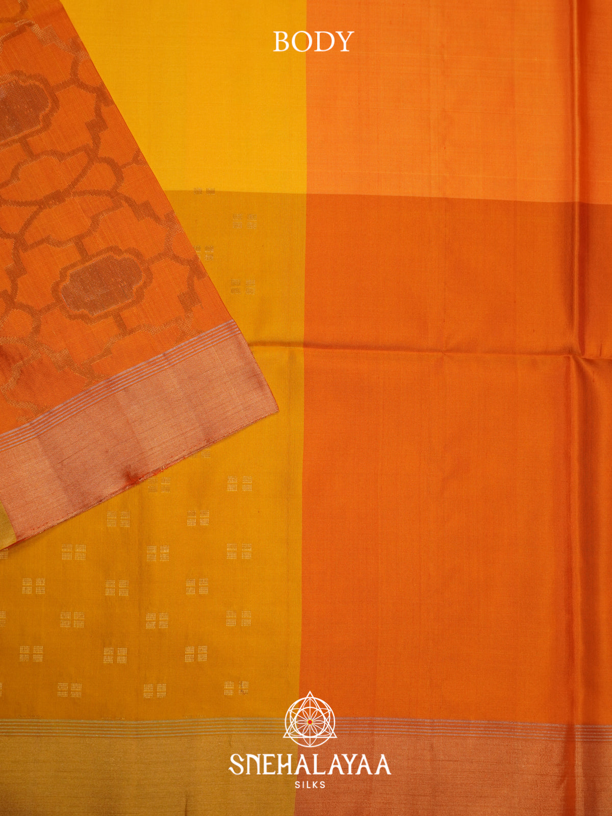 Yellow Soft Silk Saree