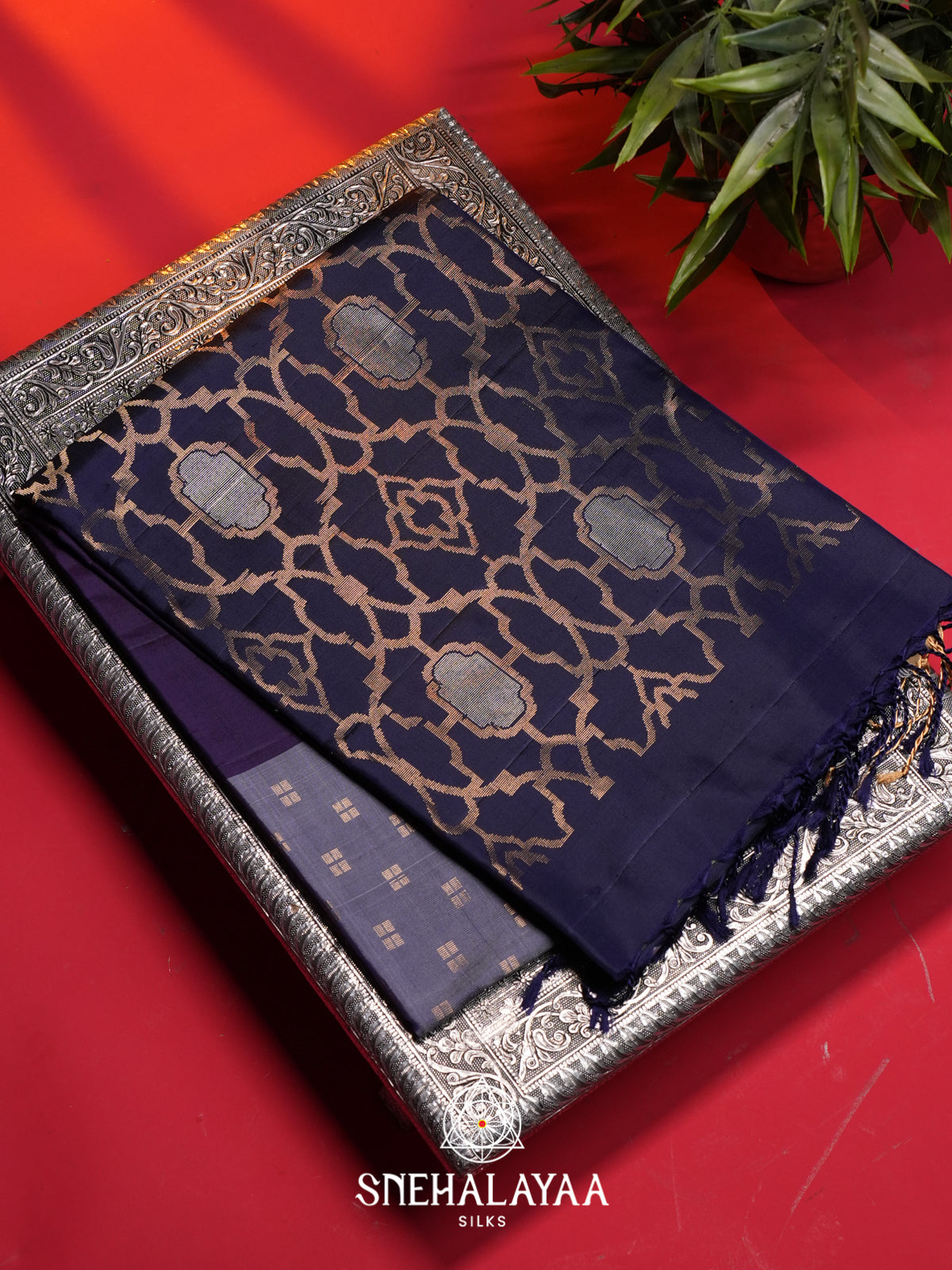 Purple Soft Silk Saree