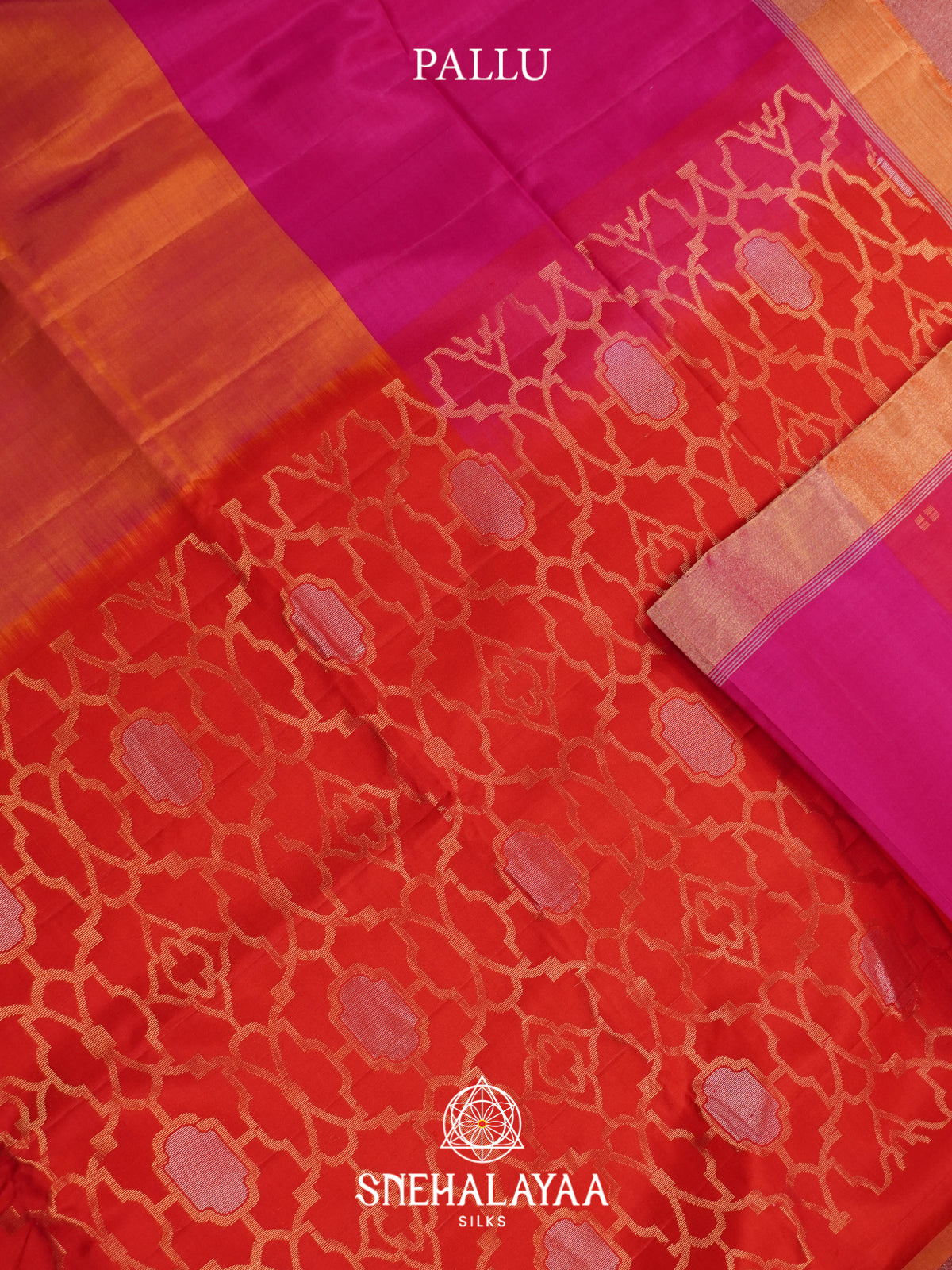 Orange Soft Silk Saree
